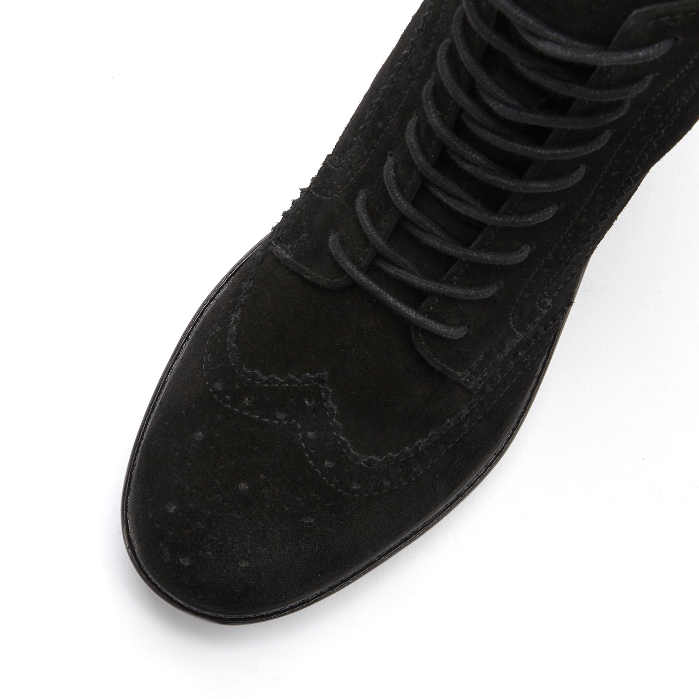 LASCANA Stiefelette »Stiefel, Boots, Schnürboots, Schnürstiefelette«, aus Leder