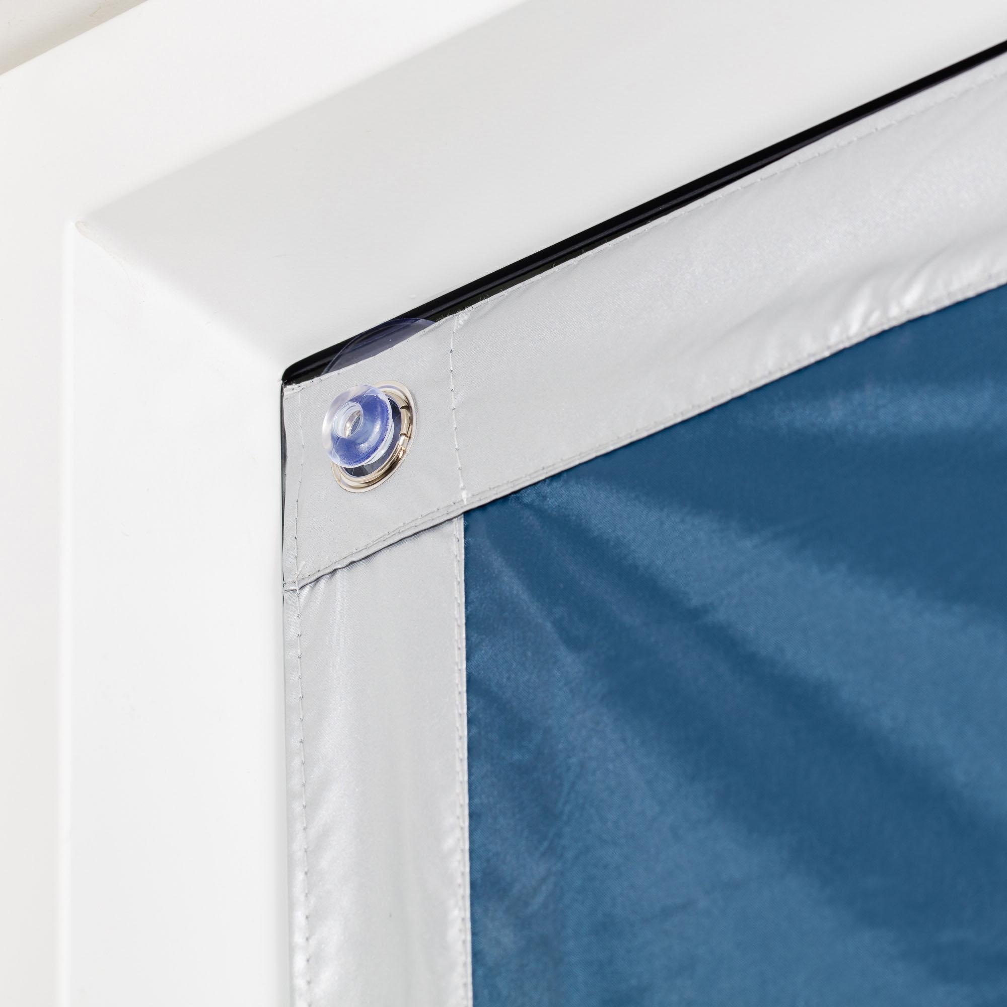 LICHTBLICK ORIGINAL Dachfensterrollo »Haftfix Hitzeschutz Verdunkelung«, ab günstig online kaufen