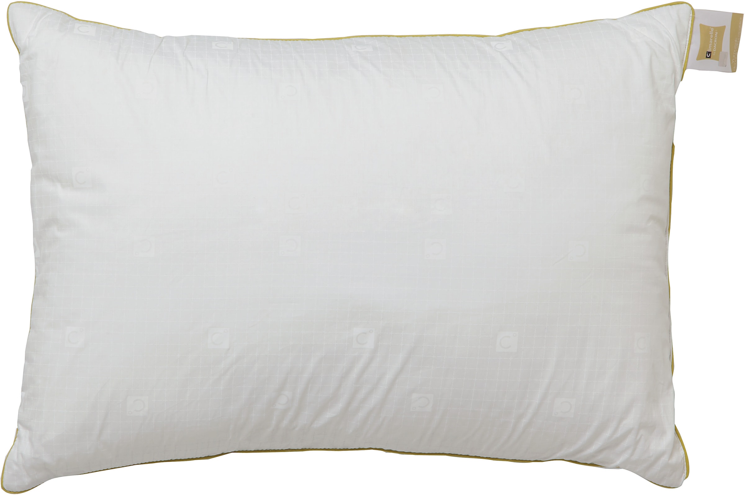 Yatas Bedding Kopfkissen »Dacron® Climarelle®. Kopfkissen 80x80 cm«, (1 St.), kühlende Wirkung, allergiker geeignet (Hausstauballergiker)