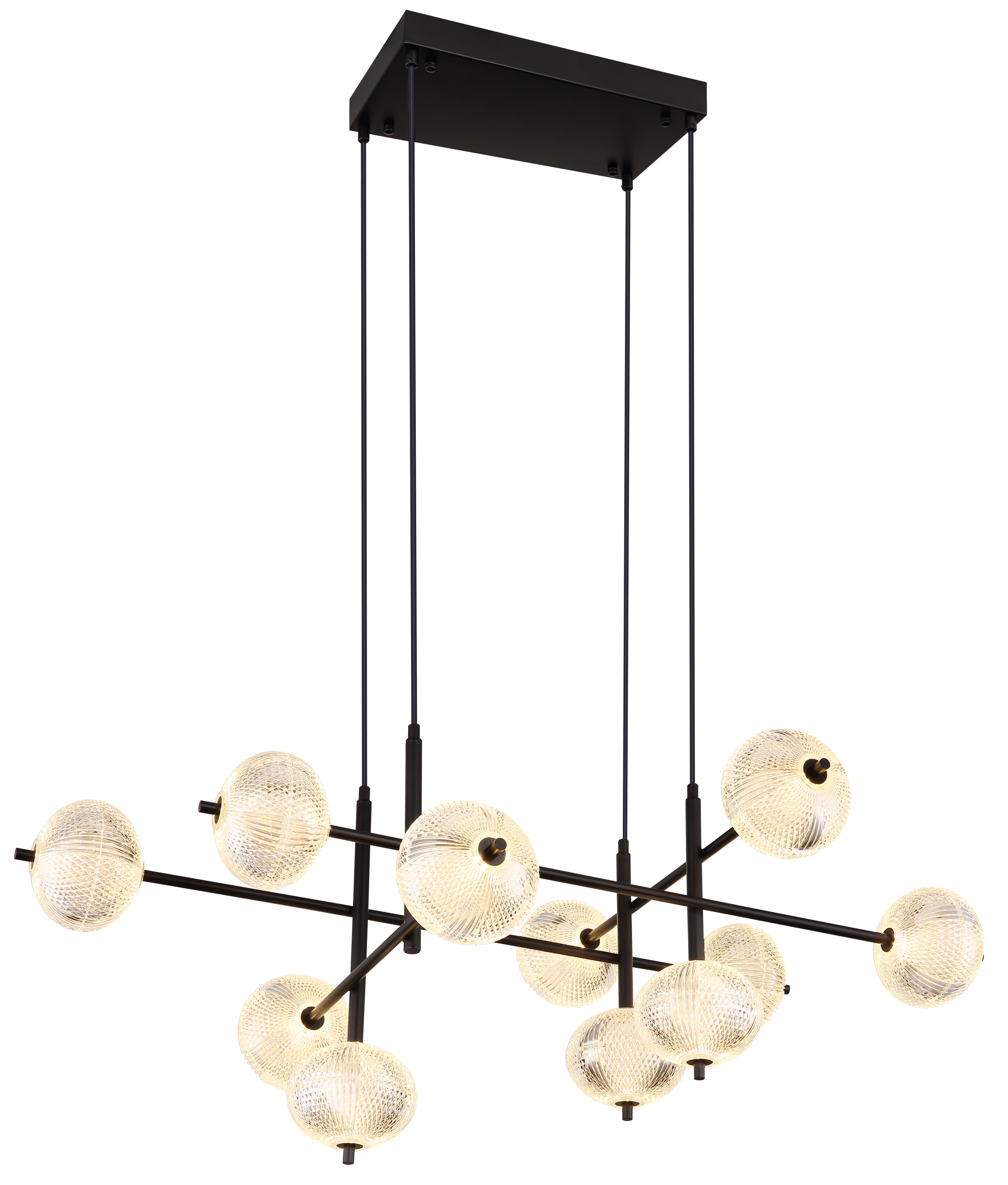 GLOBO LIGHTING Hängeleuchte »AIDA« LED-Modul 1 Stk. Hängelampe Esszimmer-Le günstig online kaufen