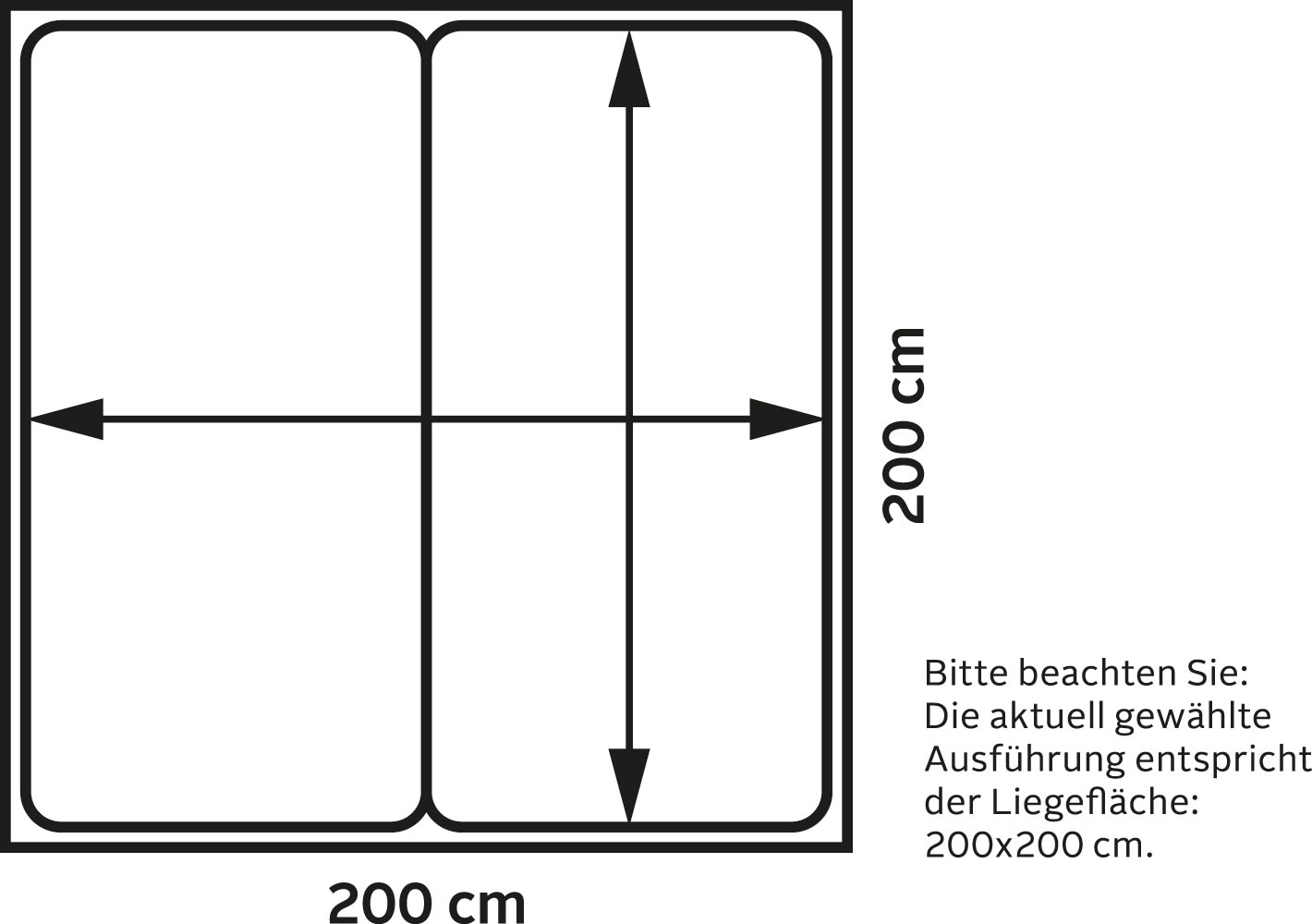 Westfalia Schlafkomfort Polsterbett, mit Bettkasten und Tagesdecke