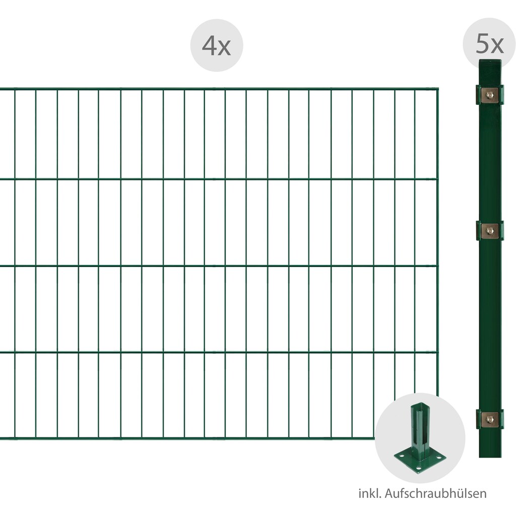 Arvotec Einstabmattenzaun »ESSENTIAL 80 zum Aufschrauben«