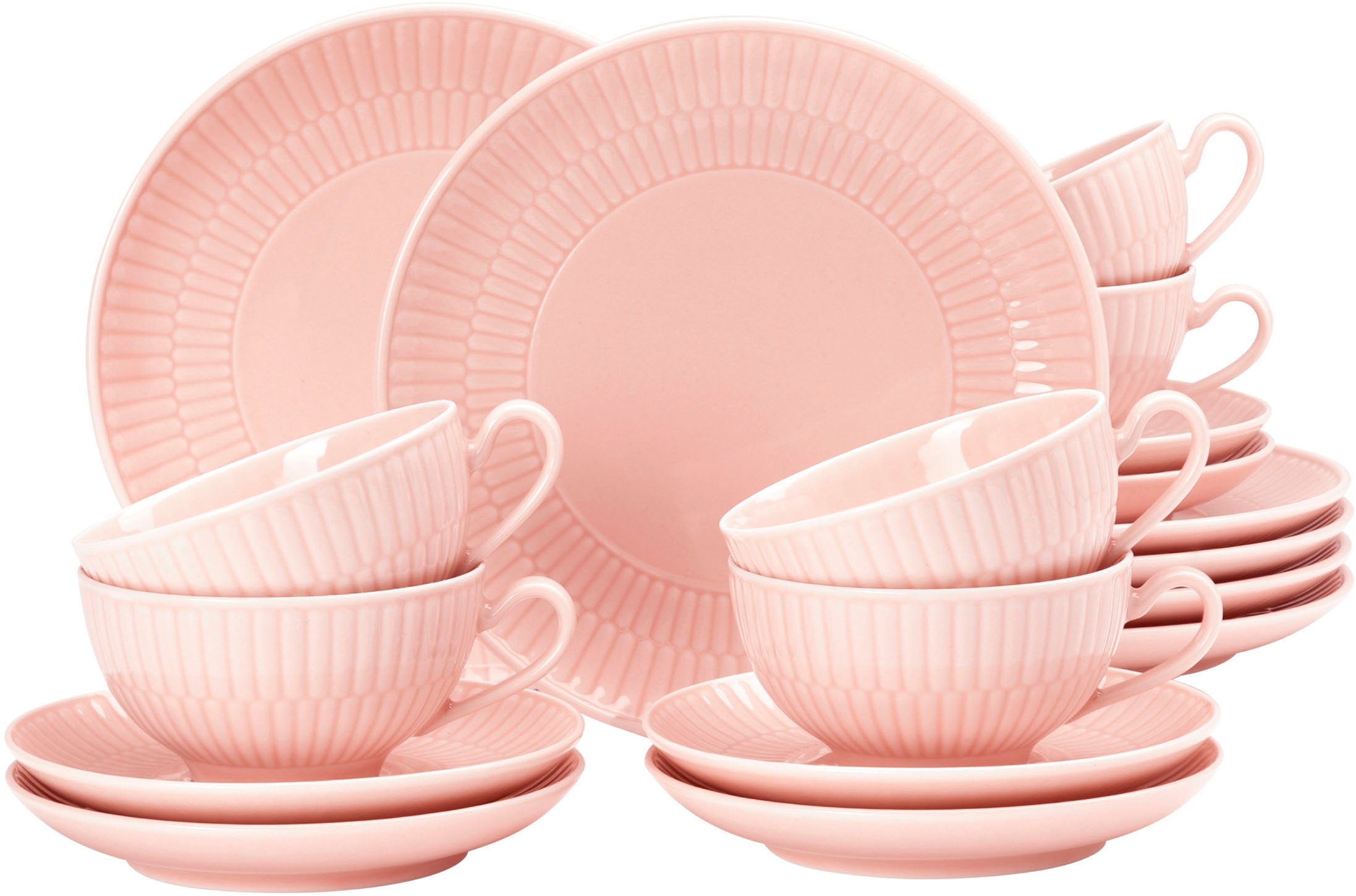 Seltmann Weiden Teeservice »Geschirr-Set, 18 Teile, Amina, klein« Tassen, U günstig online kaufen