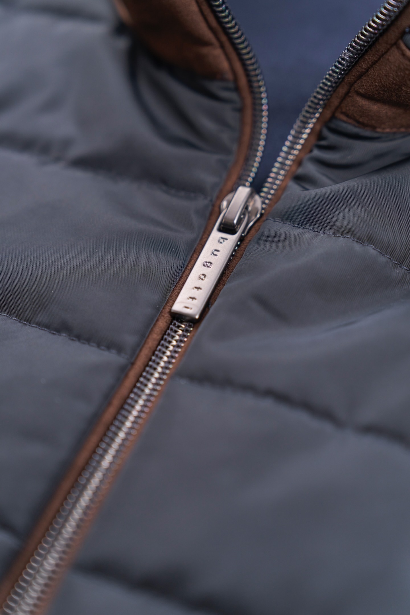 bugatti Sweatjacke, mit Materialmix