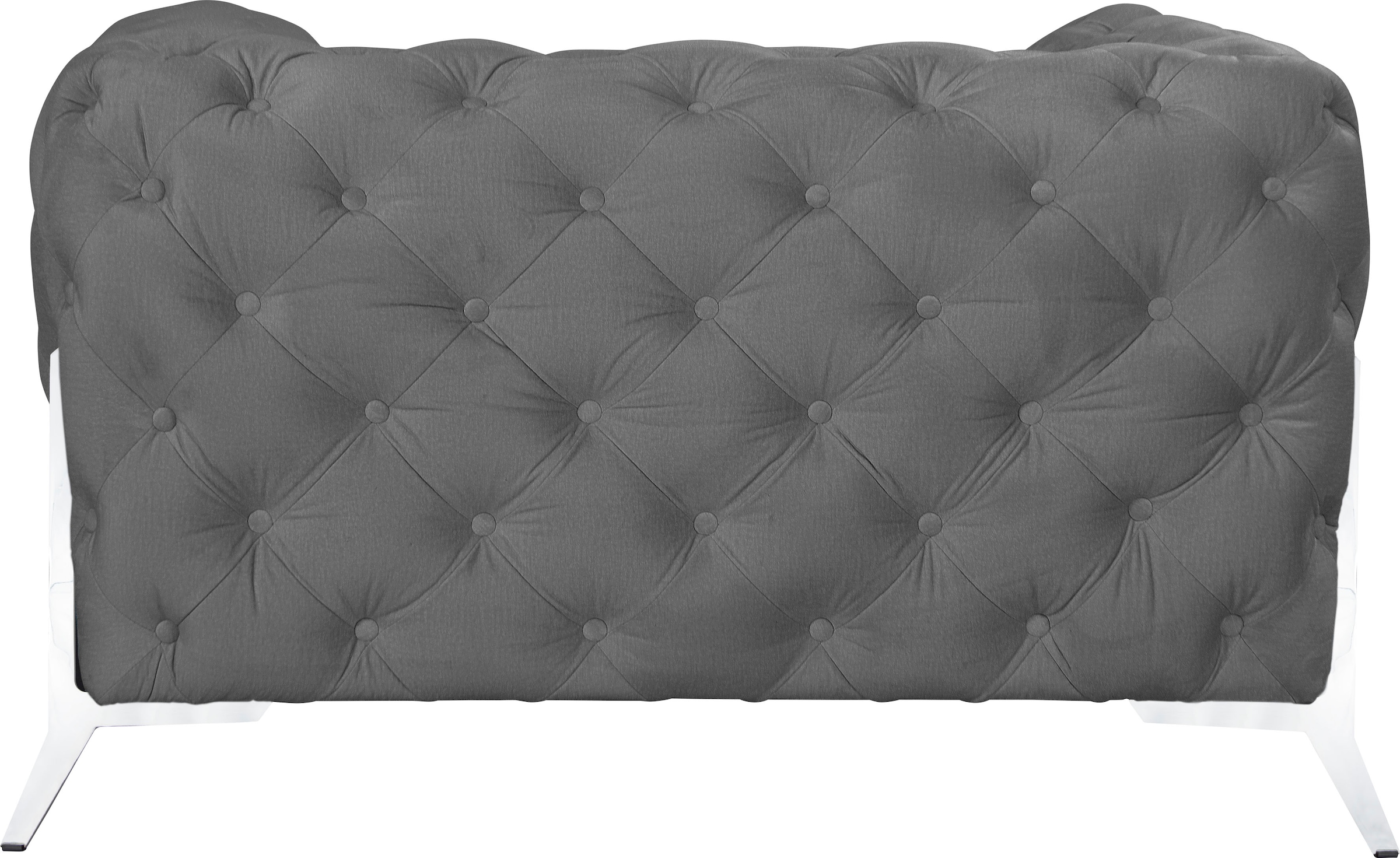 Leonique Chesterfield-Sessel »Amaury Sessel«, aufwändige Knopfheftung, moderne Chesterfield Optik, Fußfarbe wählbar