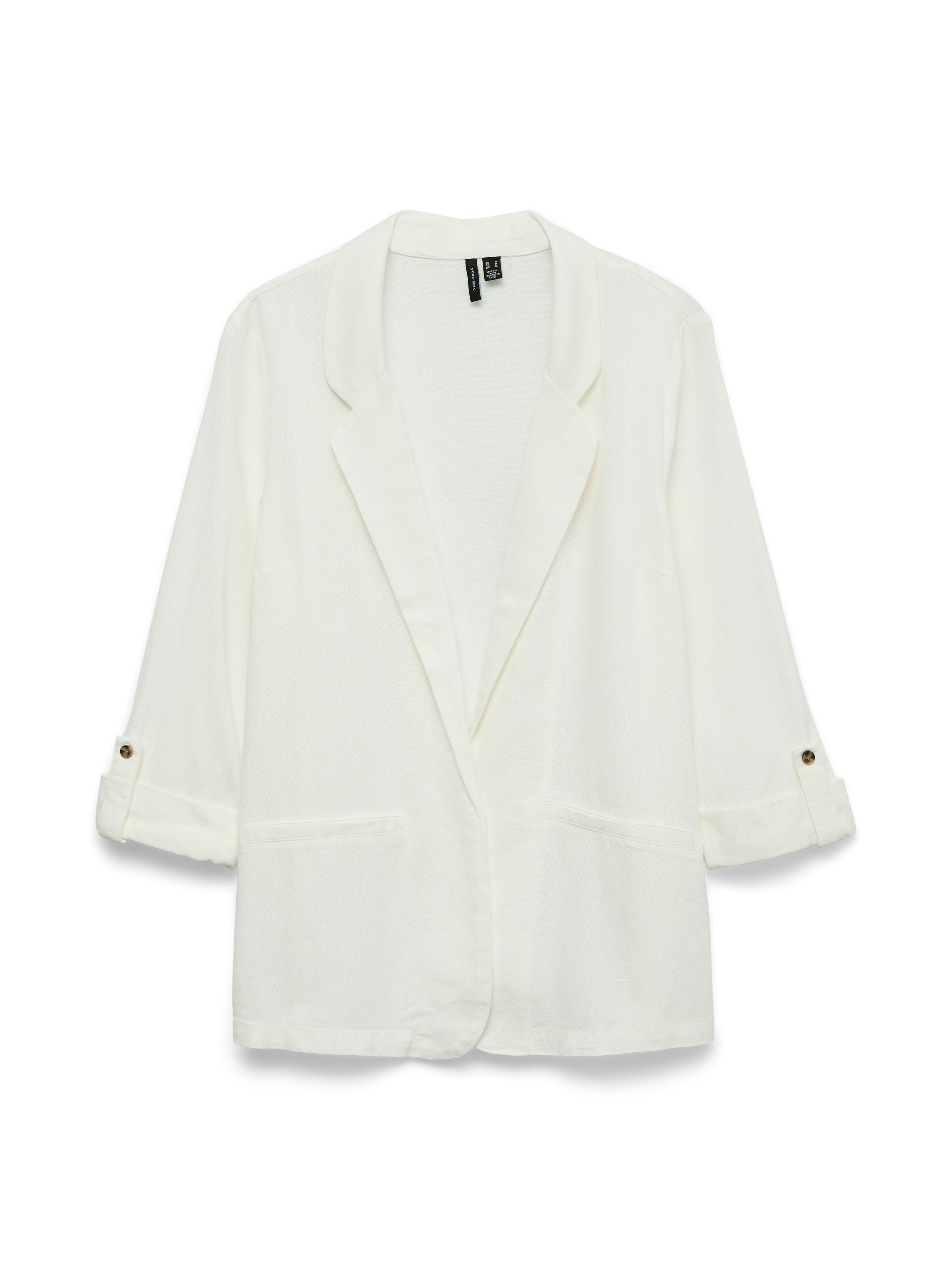 Vero Moda Kurzblazer »VMJESMILO 3/4 LOOSE BLAZER WVN GA NOOS«, mit Leinen