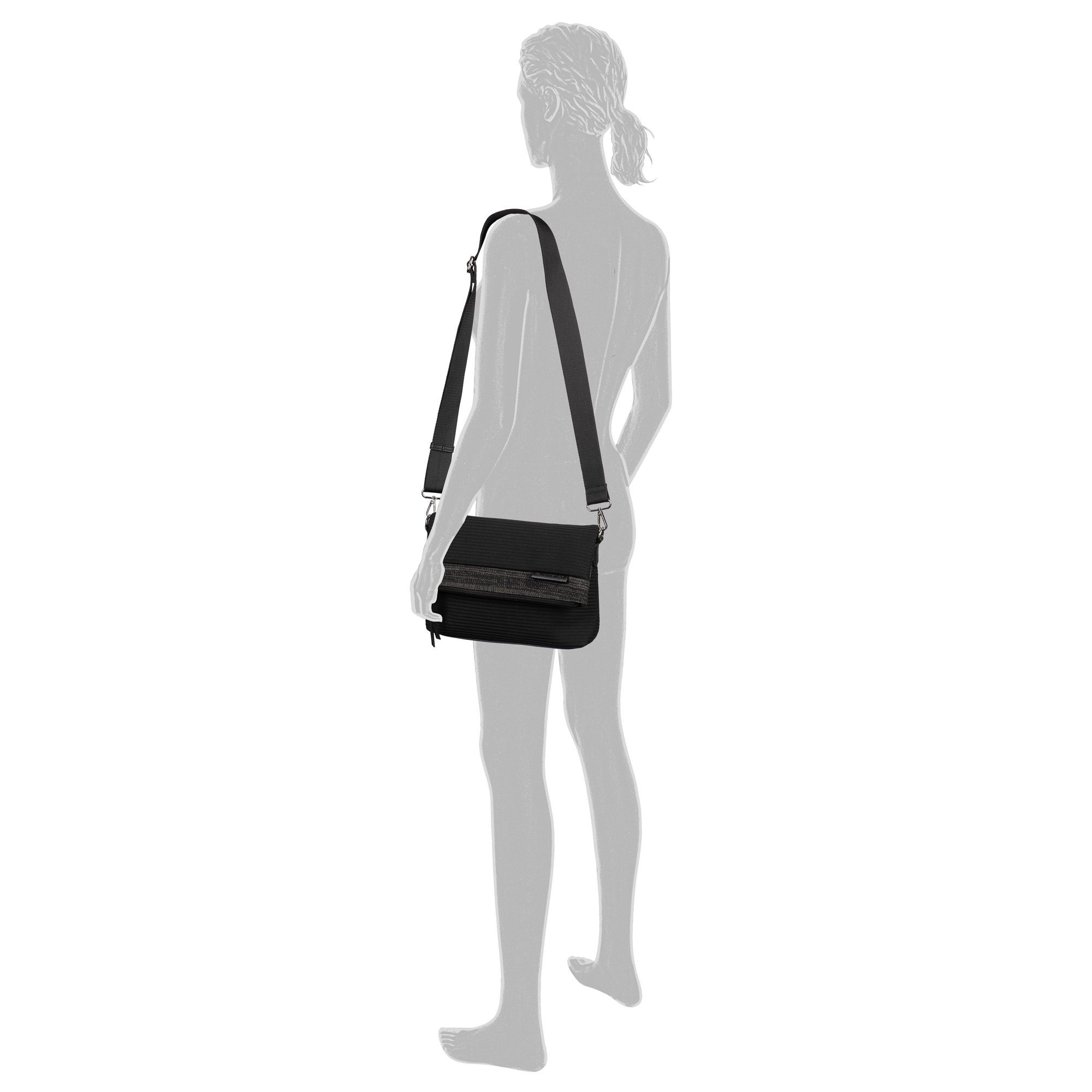TOM TAILOR Umhängetasche »Vesna« Damen Schultertasche aus sportivem Funktionsstrick in casual Shapes