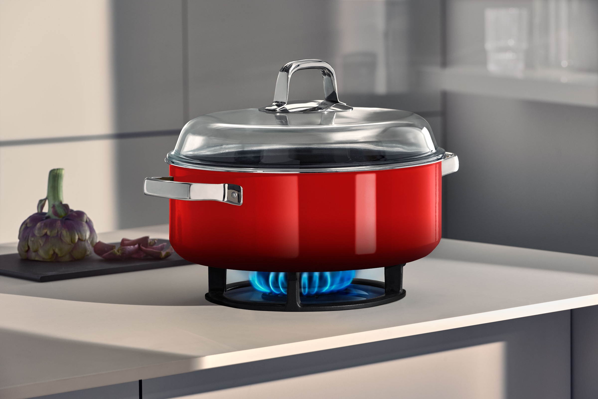 WMF Schmortopf »Fusiontec Mineral Pro« Edelstahl | Glas