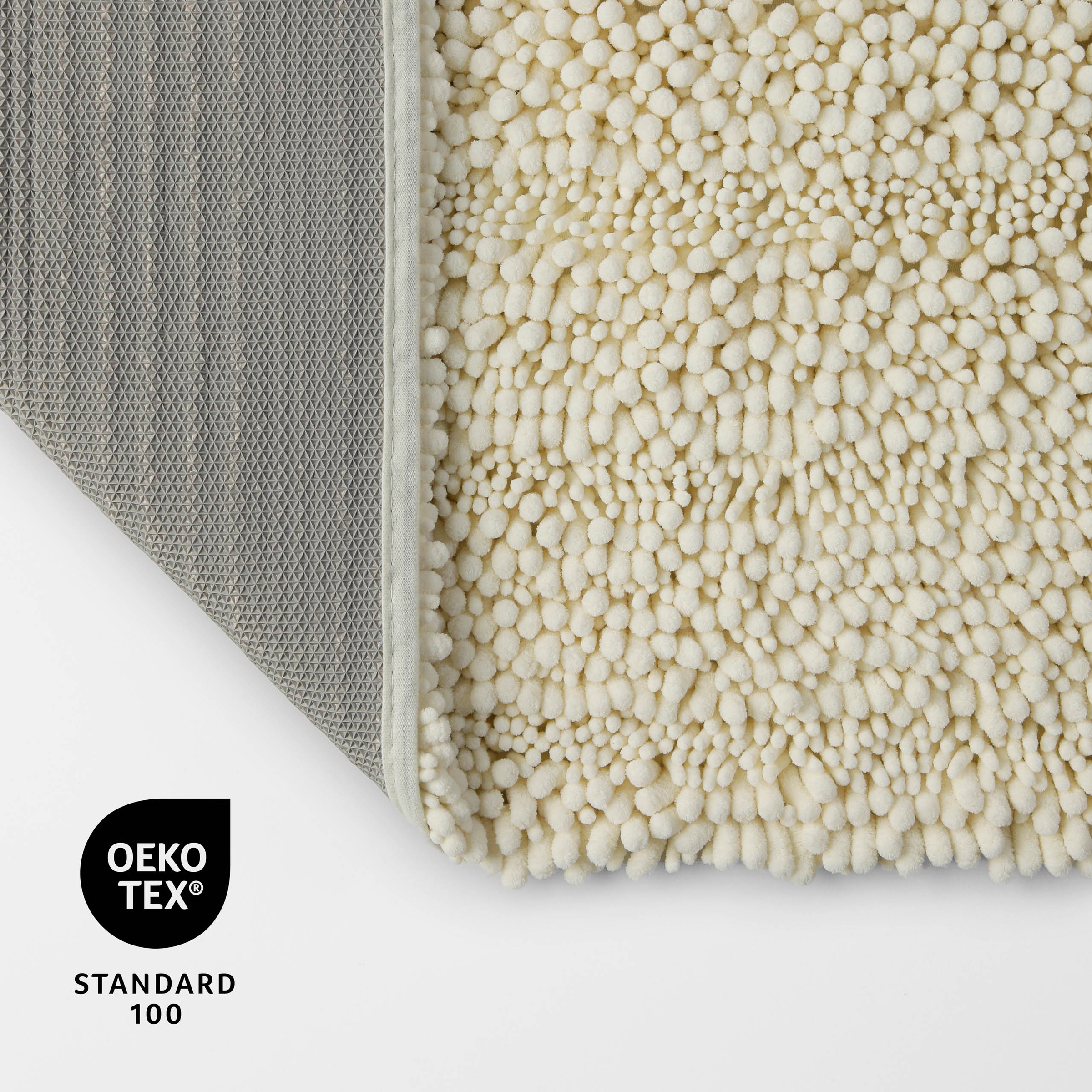 OTTO home Badematte »Torrni« Höhe 22 mm rutschhemmend beschichtet fußbodenheizungsgeeignet | schnell trocknend Badteppich, getuftet, modern, Uni, antirutsch, flauschig, hochflor