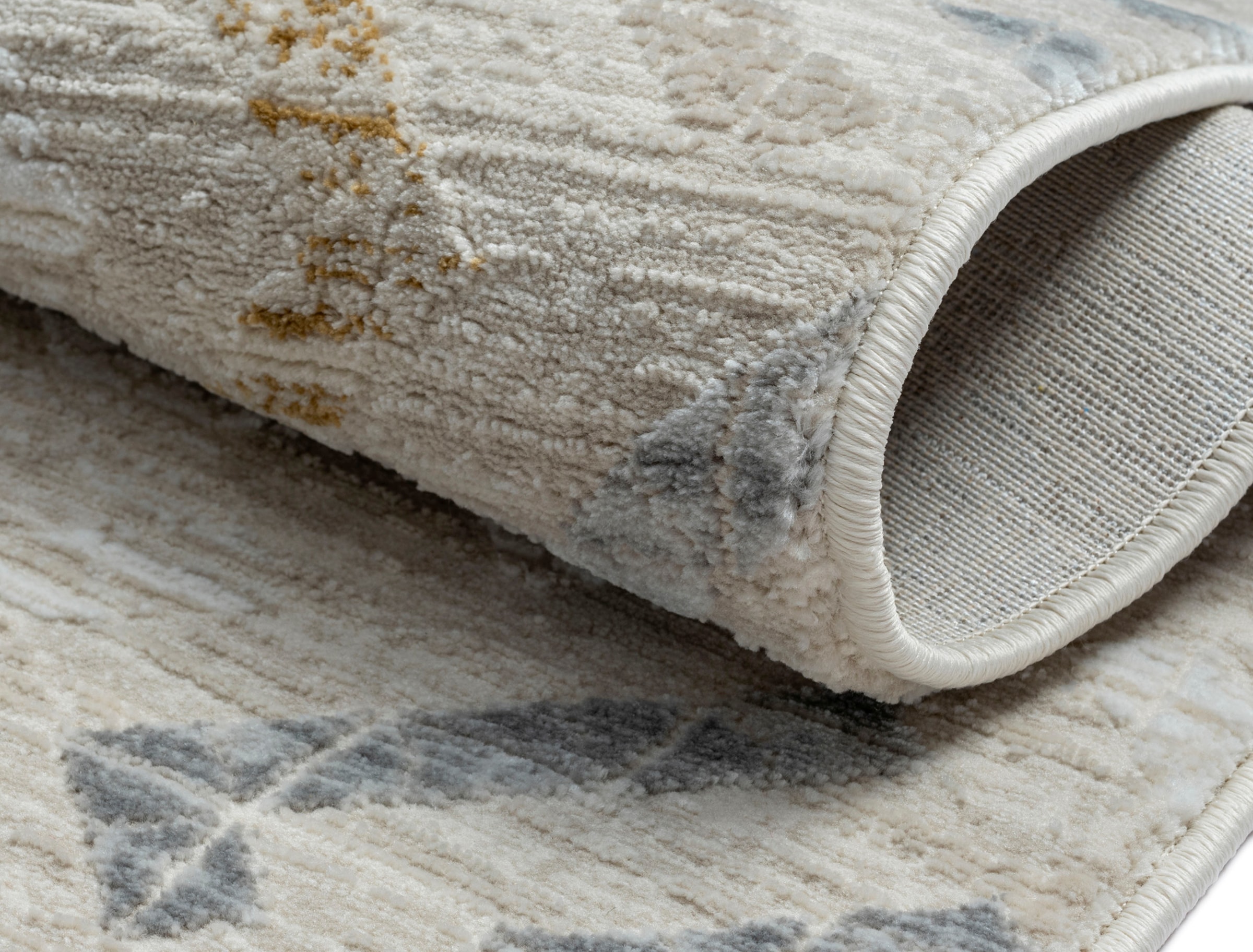Myflair Möbel & Accessoires Teppich »My Type«, rechteckig, 10 mm Höhe, Kurzflor, Ethno-Style, besonders weich durch Microfaser, mit Fransen