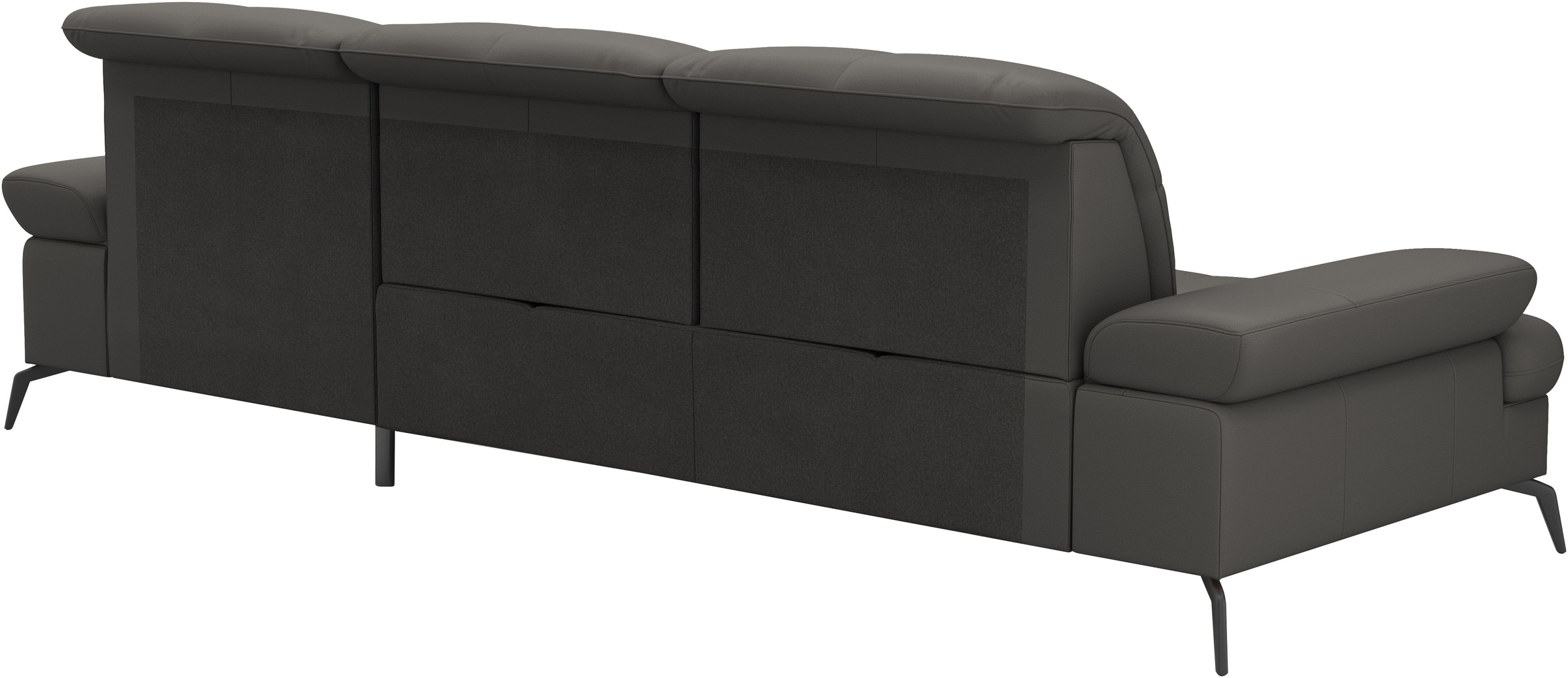 sit&more Ecksofa »Amica, L-Form, inkl. Sitztiefenverstellung & Armteilverstellung«, wahlweise mit Bettfunktion, Bettkasten und Kopfteilverstellung
