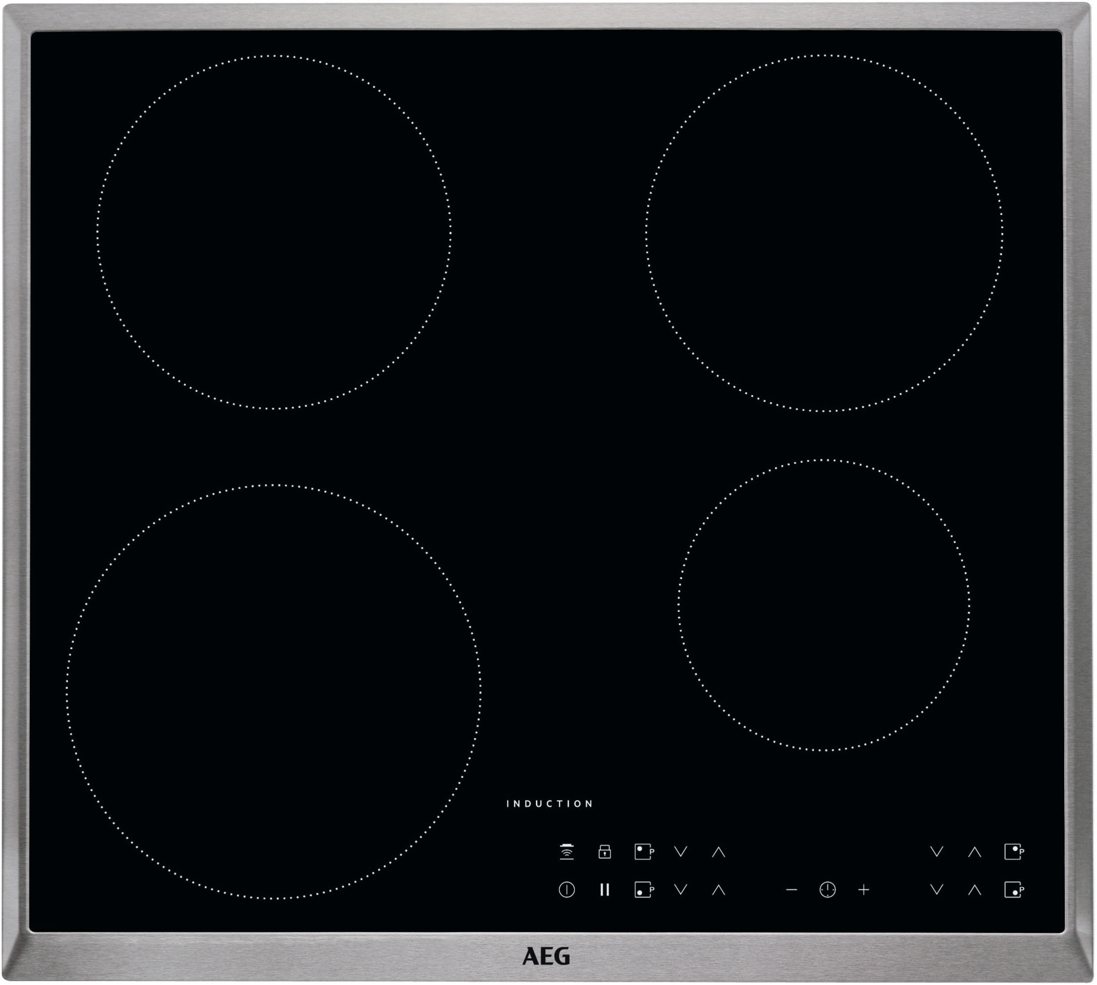 AEG Induktions-Kochfeld »IKB6430AXB«, mit Hob²Hood - Funktion günstig online kaufen