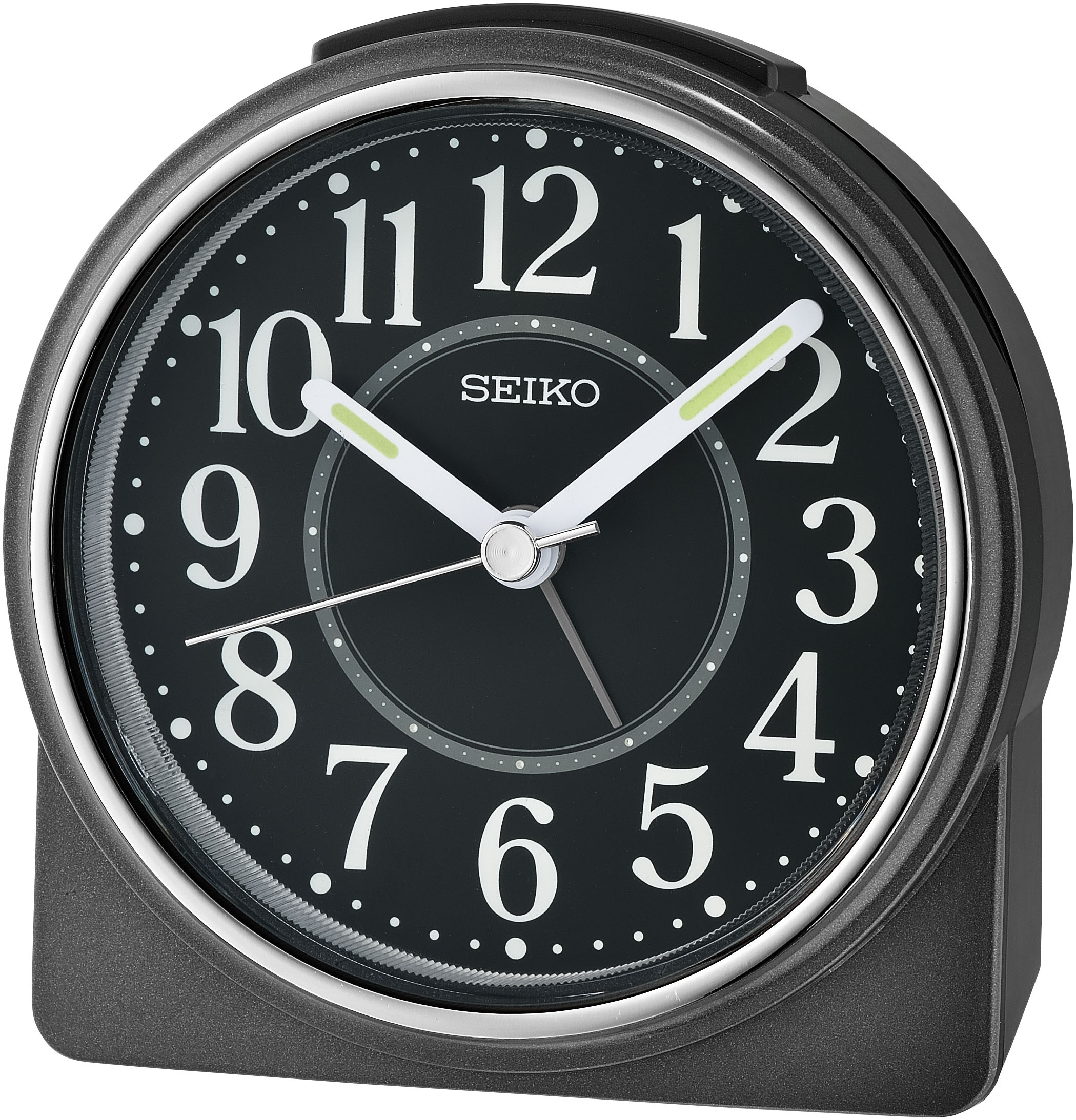 Seiko Quarzwecker, Wecker, Schlafzimmer, Leuchtzeiger, durchlaufende Sekund günstig online kaufen