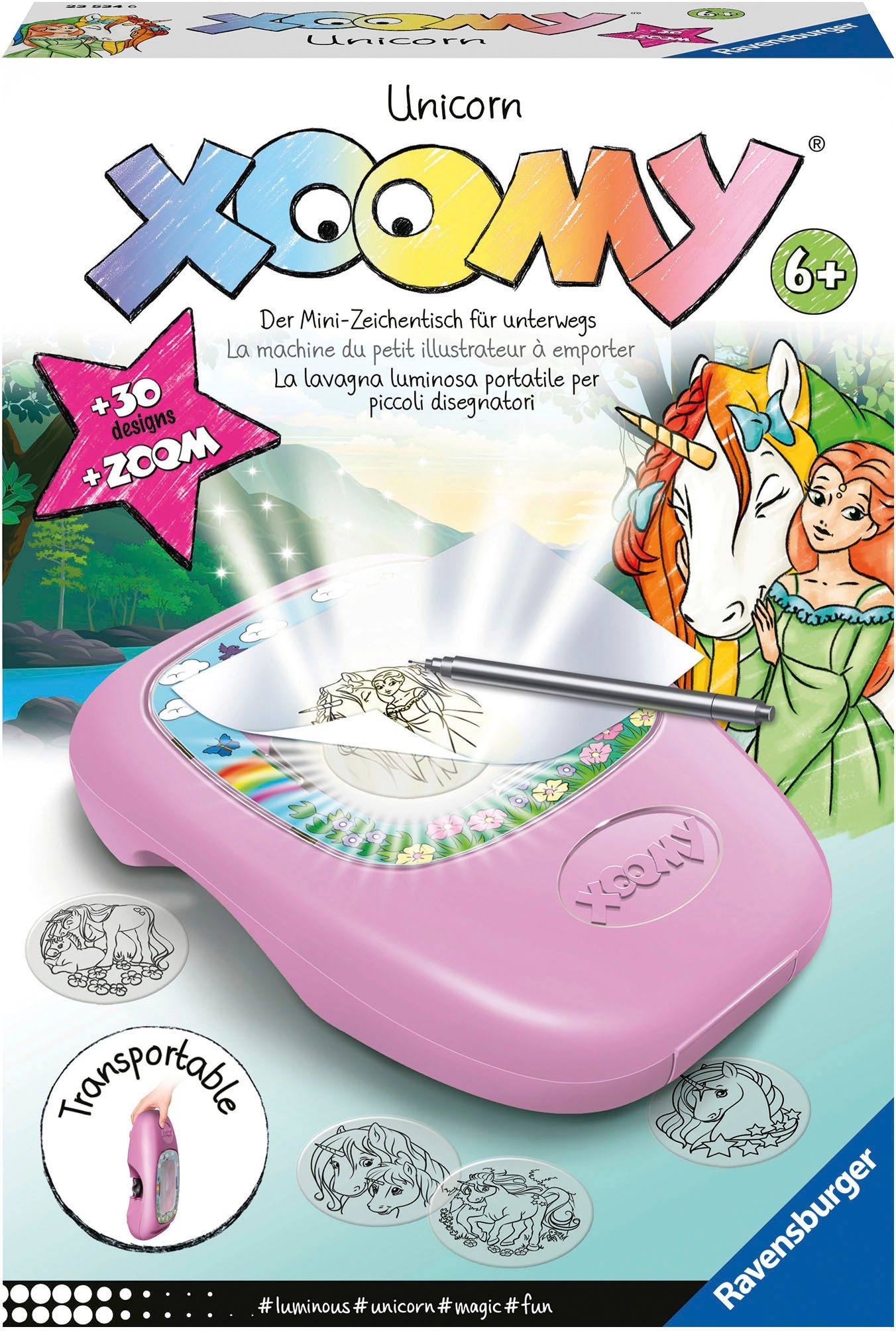 Ravensburger Malvorlage »XOOMY® Midi Unicorn«, Made in Europe; FSC® - schützt Wald - weltweit