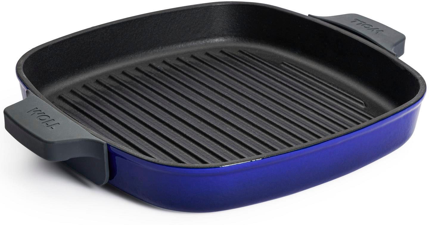 WOLL Grillpfanne »Iron«, Gusseisen, (1 tlg.), 28x28 cm, Induktion