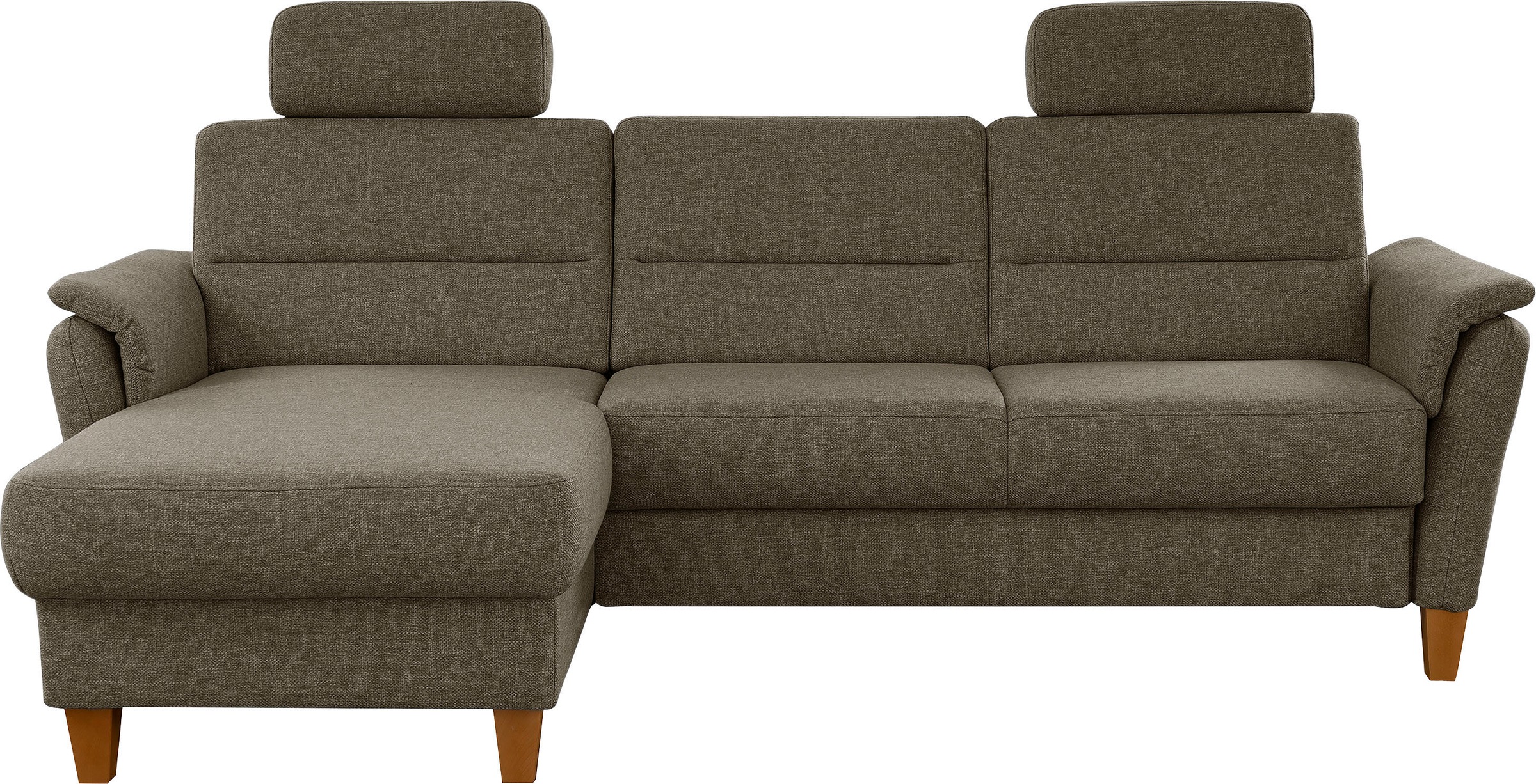 Home affaire Ecksofa »Palmera L-Form, B: 244 cm« optional Bettfunktion & Be günstig online kaufen