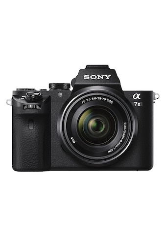 Sony Systemkamera »A7 II«, SEL-2870, 24,3 MP, WLAN (Wi-Fi)-NFC, Gesichtserkennung,... kaufen