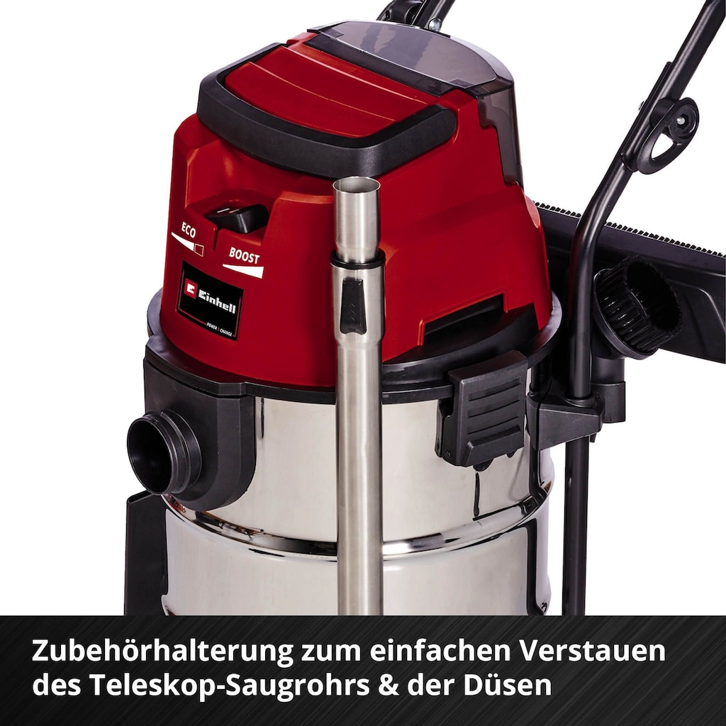 Einhell Nass-Trocken-Akkusauger »TE-VC 36/30 Li S-Solo«, Power X-Change, ohne Akku und Ladegerät