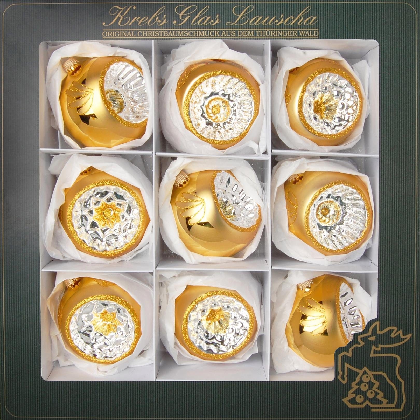 Krebs Glas Lauscha Weihnachtsbaumkugel »Reflexstyle, Weihnachtsdeko, Christ günstig online kaufen