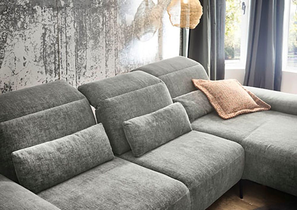 Home affaire Dekokissen »Liora, Nierenkissen medium, Breite 65 cm« passend zur Liora-Serie, extra Rückenstütze & optisches Highlight