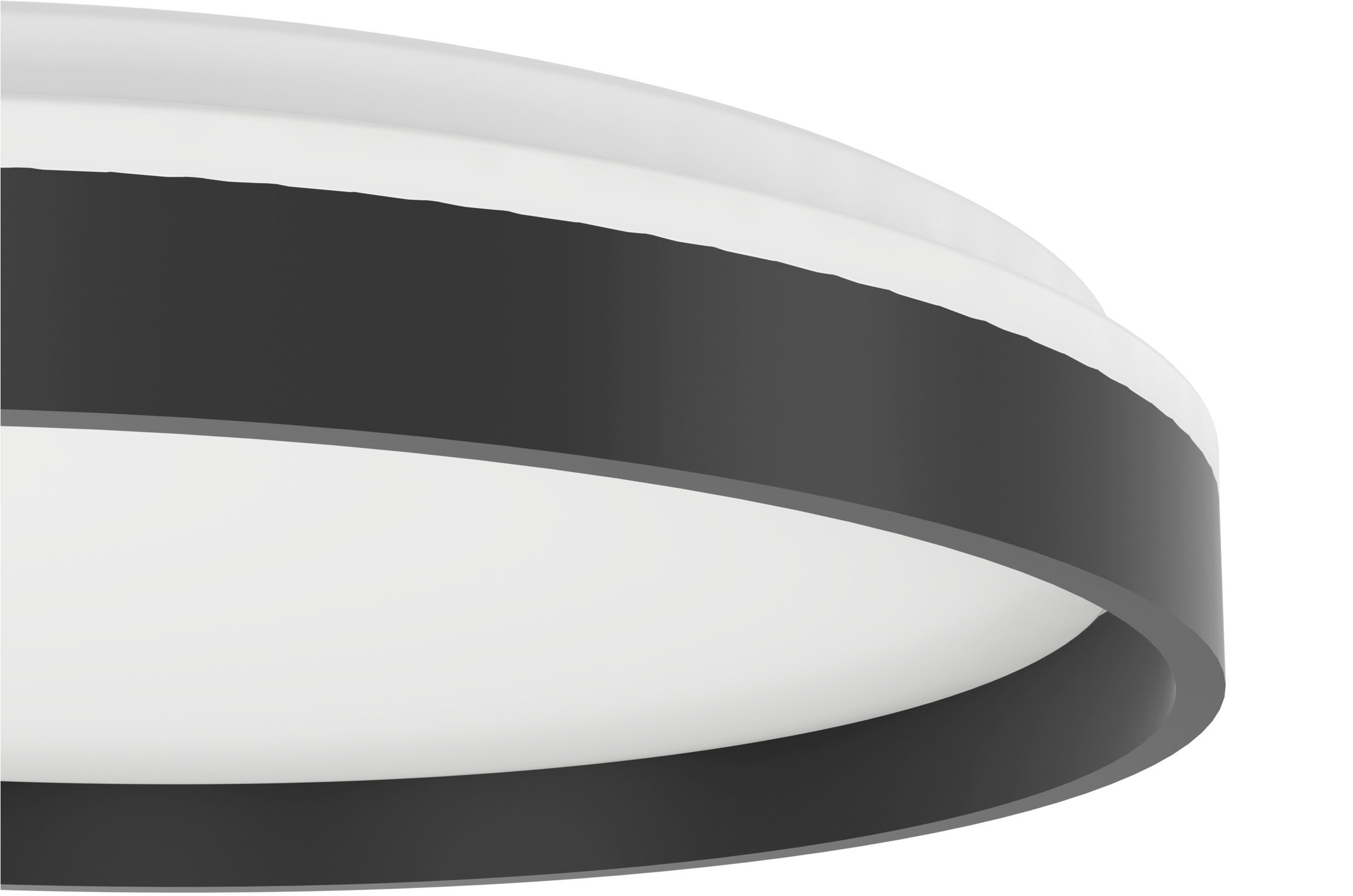 EGLO LED Deckenleuchte »MOSCHETTINO-Z Deckenlampe, Disco-Modus, ZigBee 3.0, Wohnzimmerlampe« LED-Modul 1 Stk. RGB | warmweiß - kaltweiß Fernbedienung inkl., App / Sprachsteuerung Alexa, H:7,9cm x D:49,1cm