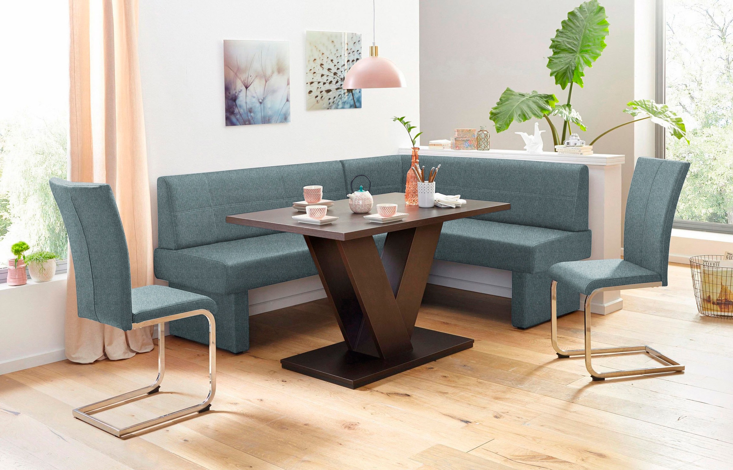 Home affaire Eckbank "Nils" Sitz und Rücken gepolstert, verschiedene Qualit günstig online kaufen