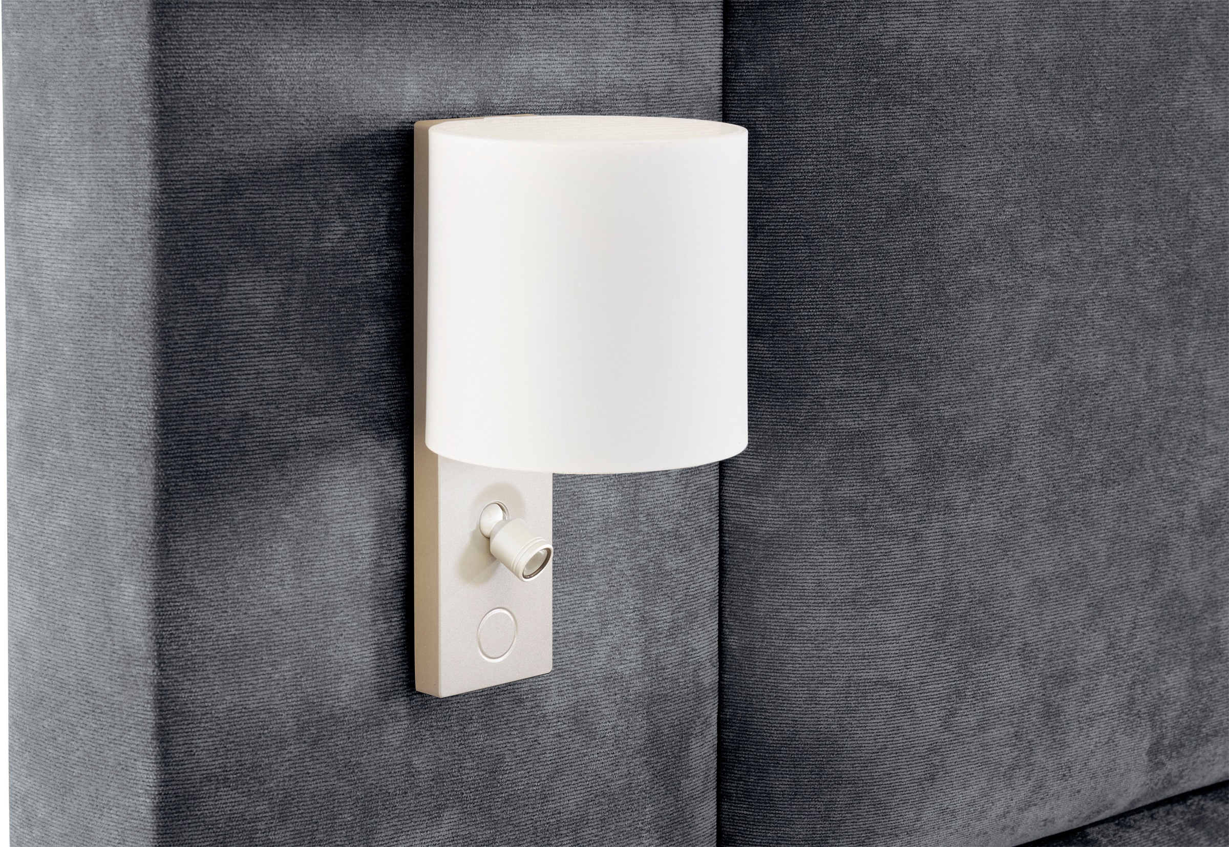 COLLECTION AB Boxspringbett »Copenhagen«, inklusive Bettkasten, Topper, wahlweise mit LED-Beleuchtung