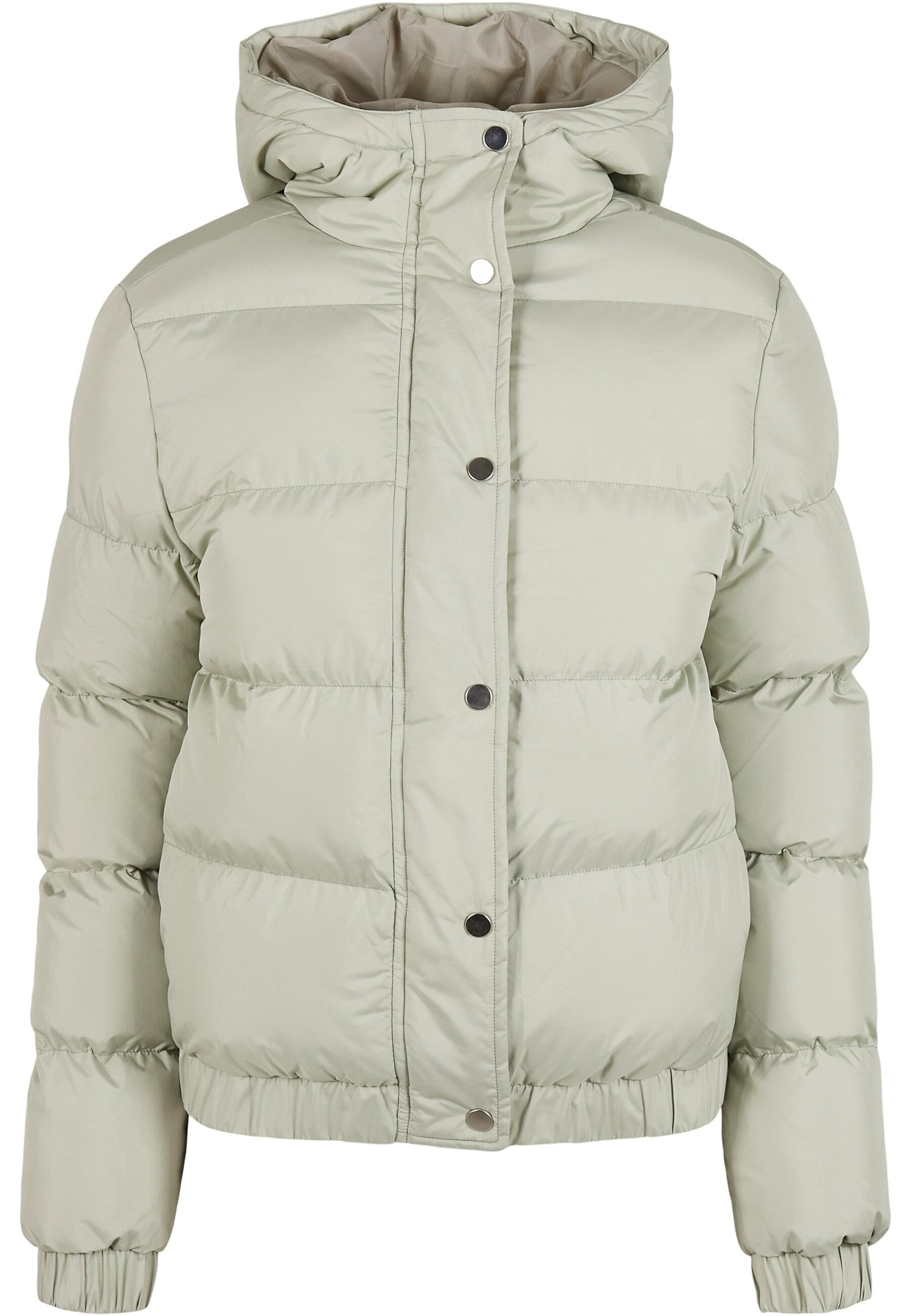 URBAN CLASSICS Winterjacke »Urban Classics Damen Ladies Hooded Puffer Jacket« 1 Stk. tlg. mit Kapuze