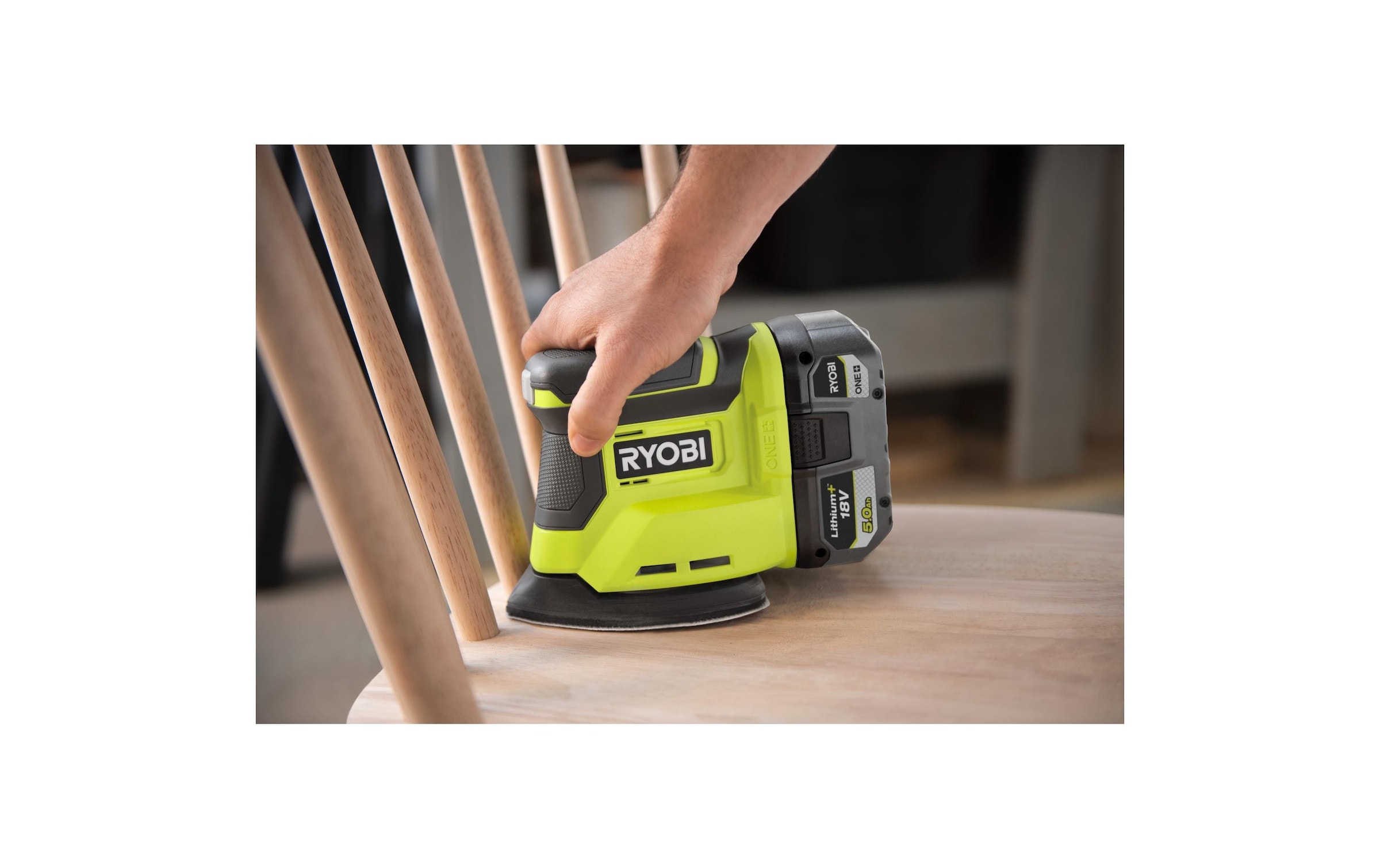 RYOBI Deltaschleifer »RYOBI RPS18-0, 18 V, Solo«