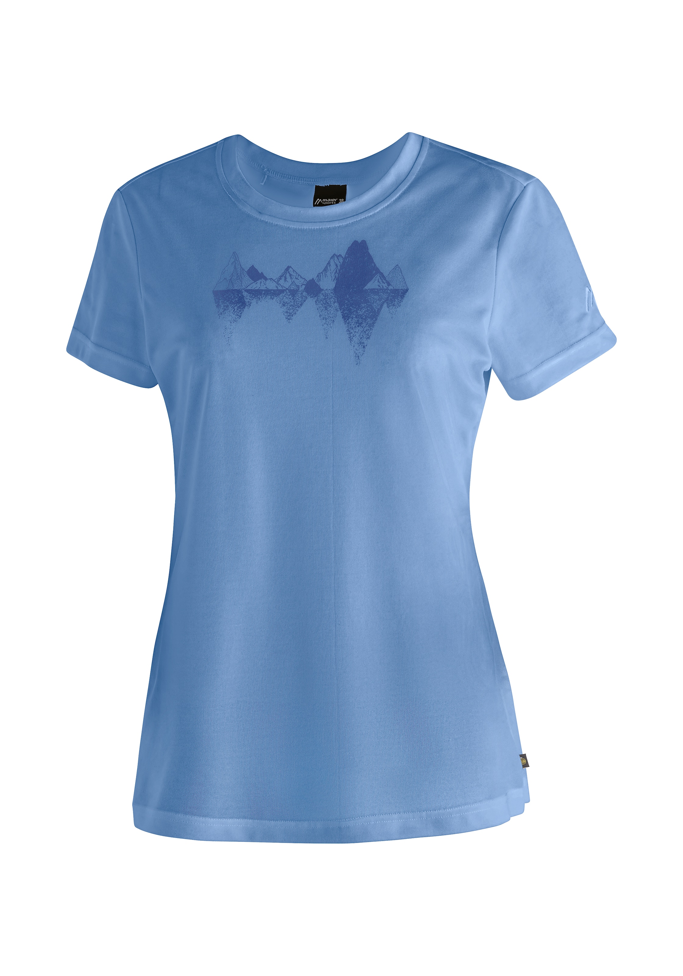 Maier Sports T-Shirt »Tilia Pique W«, Damen Funktionsshirt, Freizeitshirt mit Aufdruck