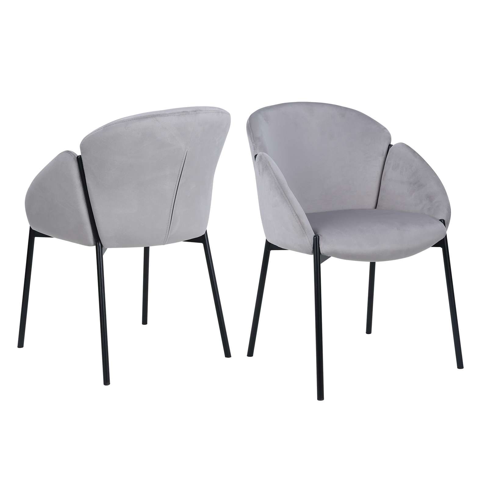 OTTO home Esszimmerstuhl »Westfox« () 2 Stk. gepolsterte Rückenlehne, Armle günstig online kaufen