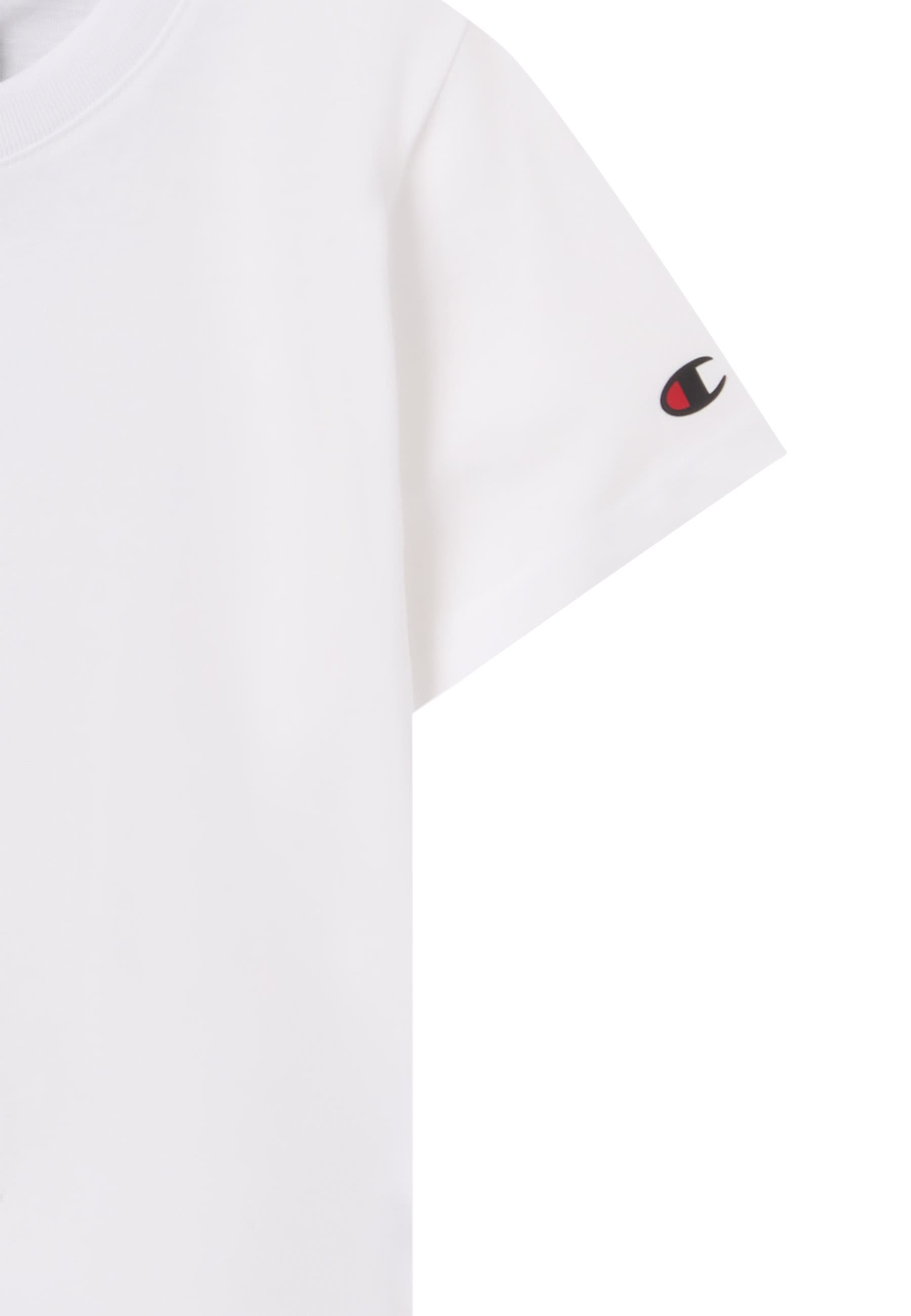 Champion T-Shirt »ICONS 2 pack Crewneck T-Shirt« 2 Stk. Kurzarm, Rundhalsausschnitt, aus Baumwolle