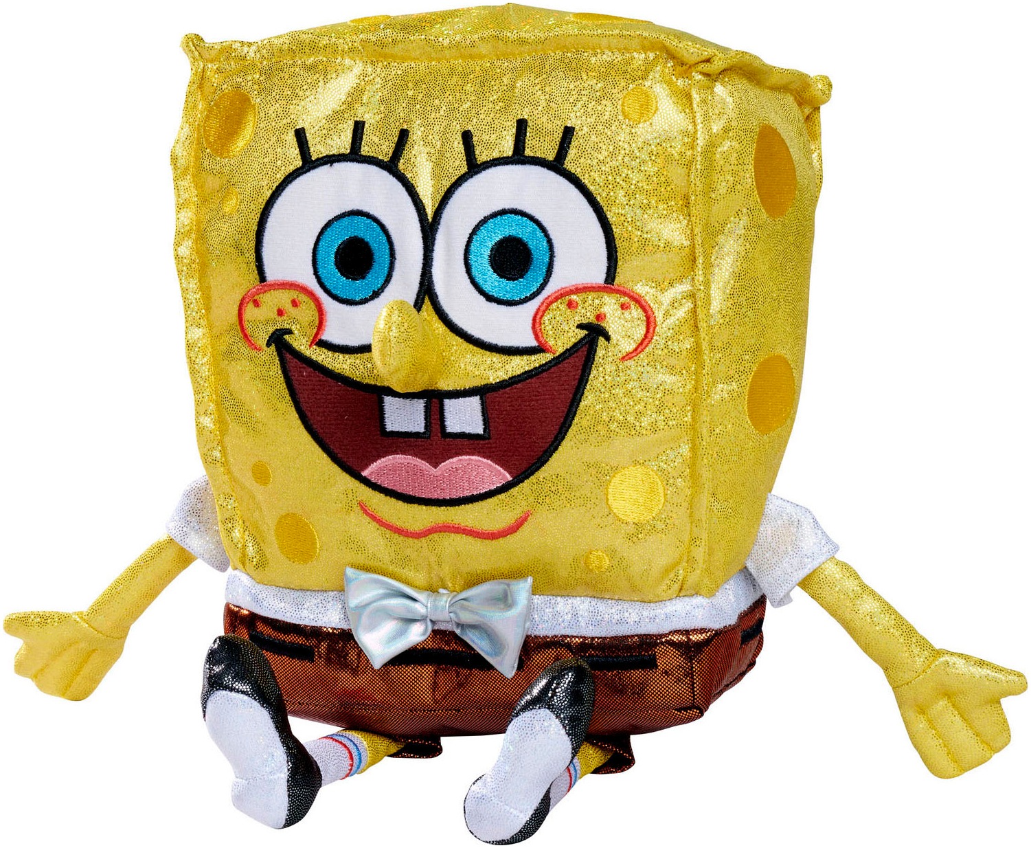SIMBA Plüschfigur »Spongebob Jubiläumsplüsch, 30 cm«, mit glitzernder Fliege