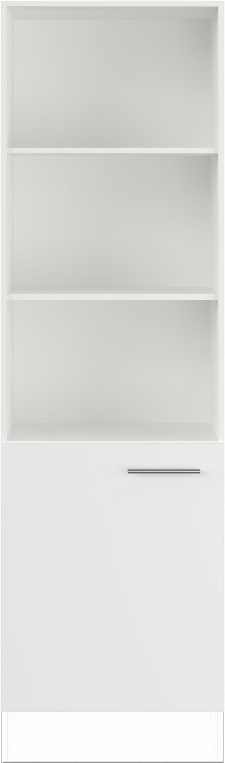 IMPULS KÜCHEN Seitenschrank »"Valencia", Breite/Höhe: 60/190,7 cm« vormontiert, mit Drehtür, mit verstellbaren Fachböden