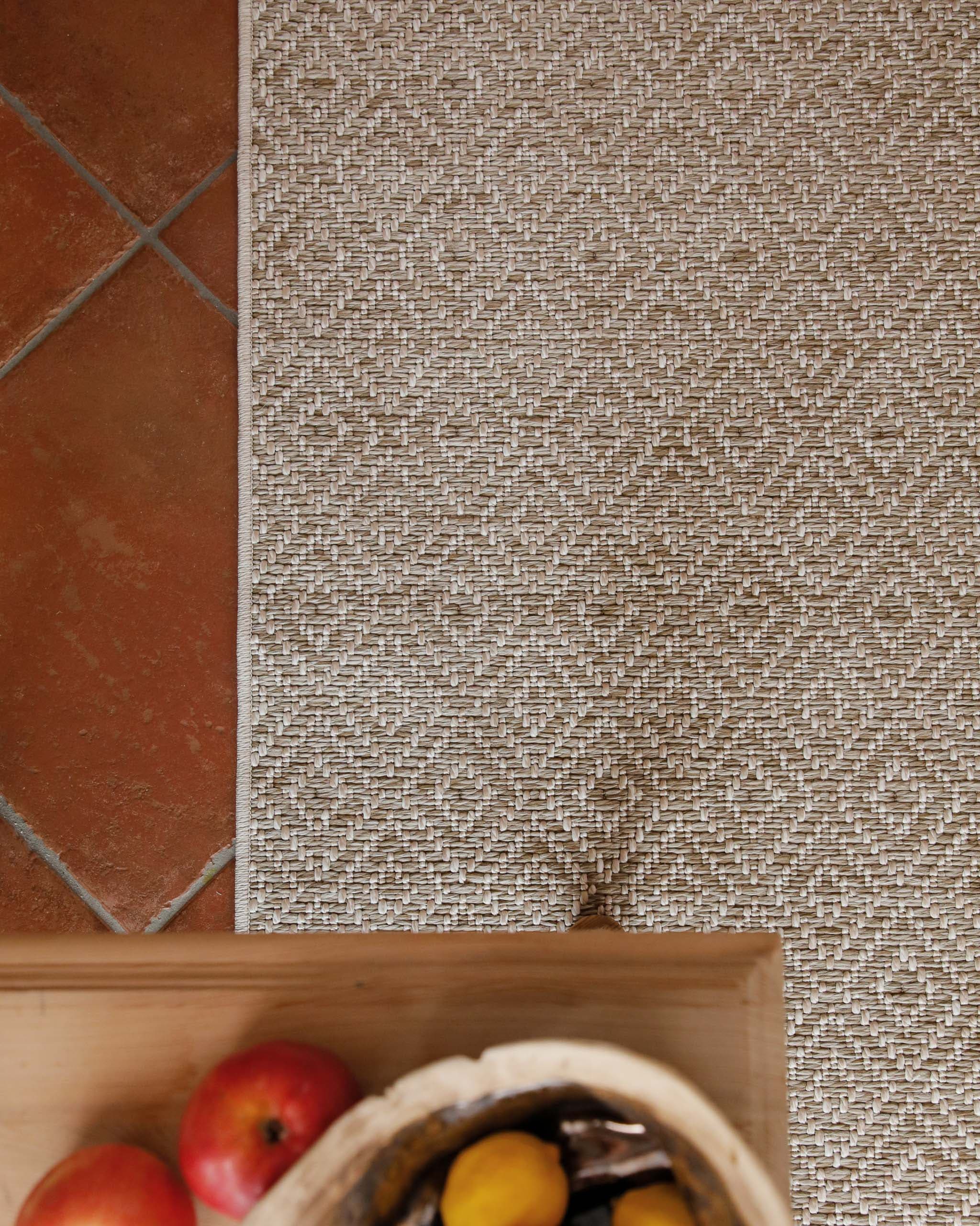 Wecon home Teppich »Buhai« rechteckig 3 mm Höhe ultraflacher Schmutzfangläufer, rutschfest, waschbar, wetterfest