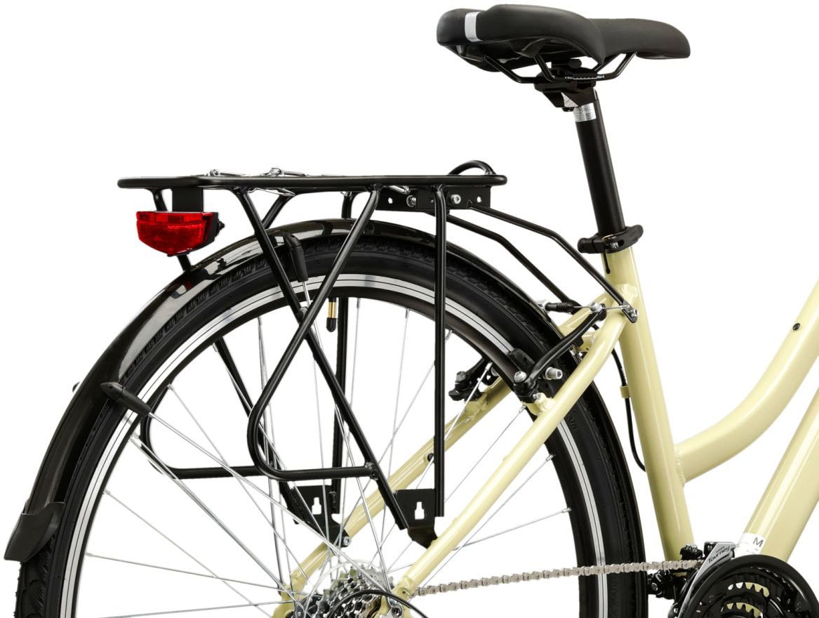 Kross Trekkingrad »Damen-Trekkingrad 28" Trans 1.0 Natur 21 Gänge« 21 Gang Shimano TOURNEY TY300 Schaltwerk Kettenschaltung