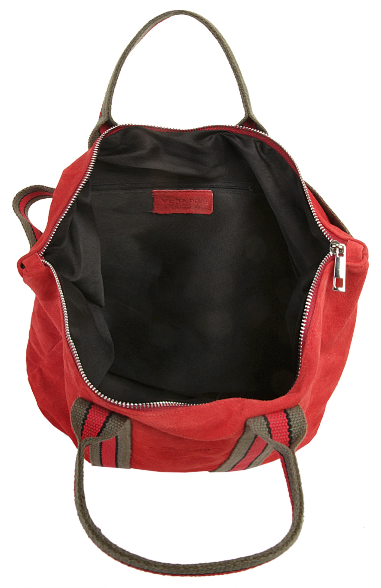 Samantha Look Cityrucksack, echt Leder, Made in Italy