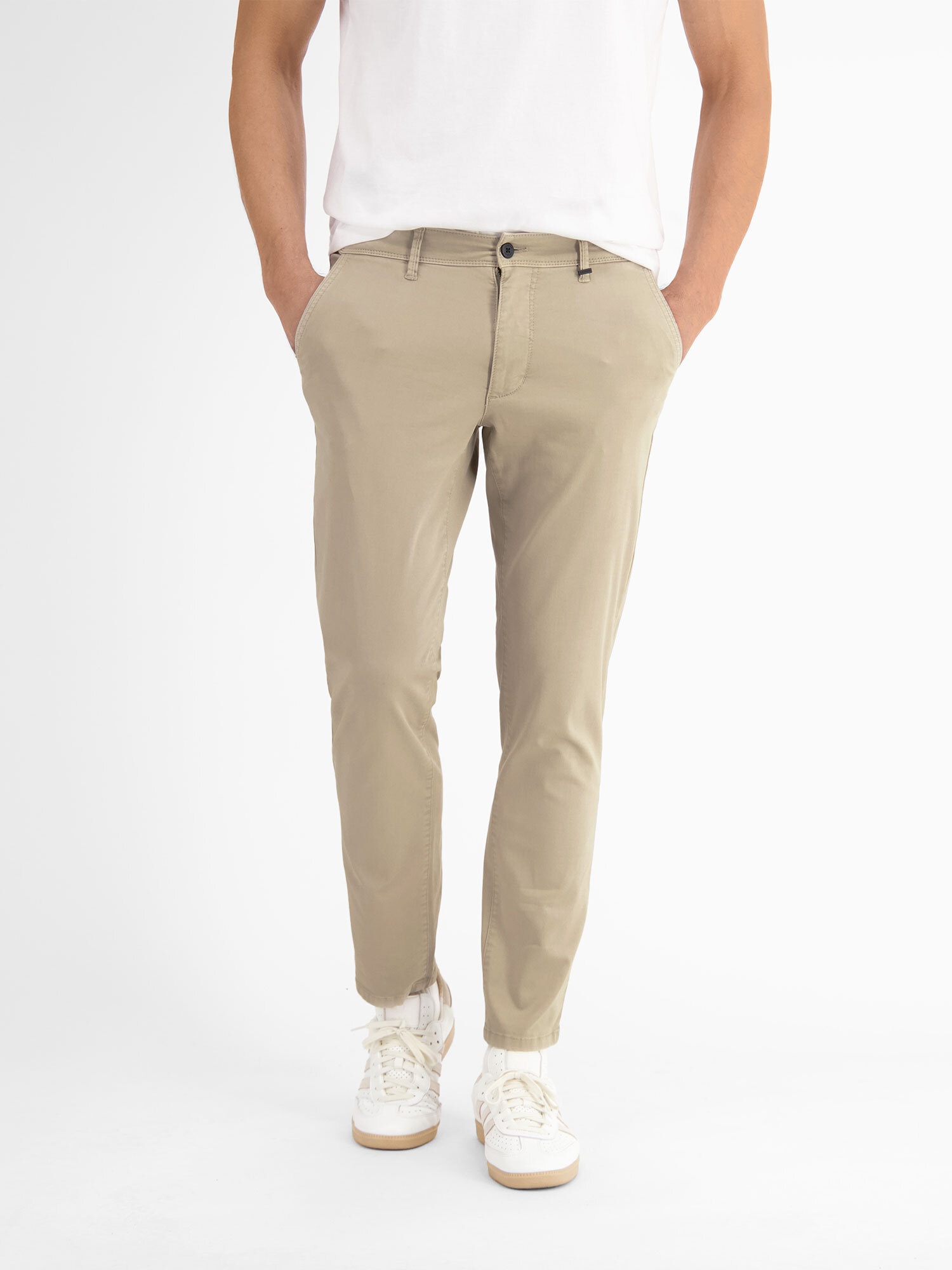 LERROS 5-Pocket-Jeans »LERROS Basic Chino in Strukturqualität, SLIM FIT«