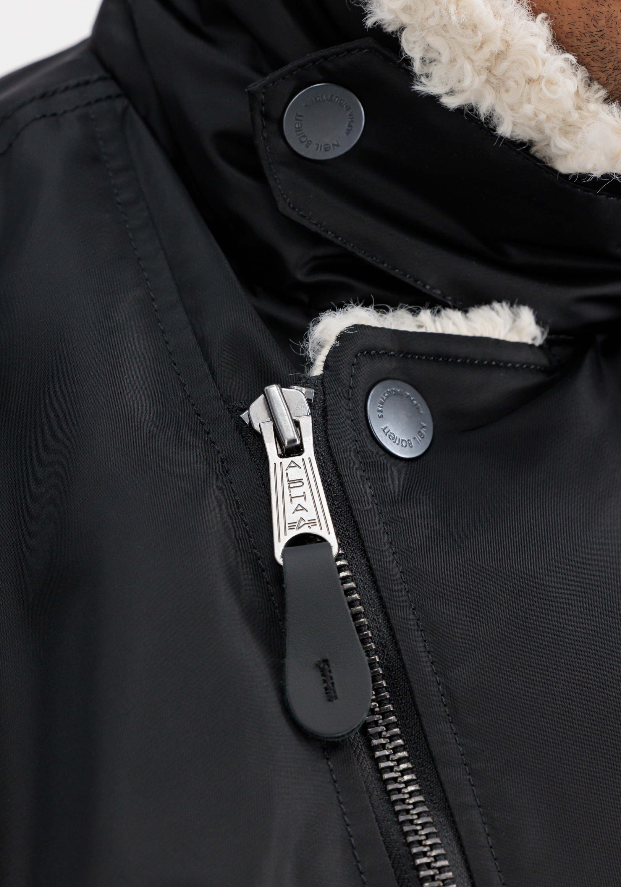 Alpha Industries Bomberjacke »NB MA-1 B-3 Biker Jacket«