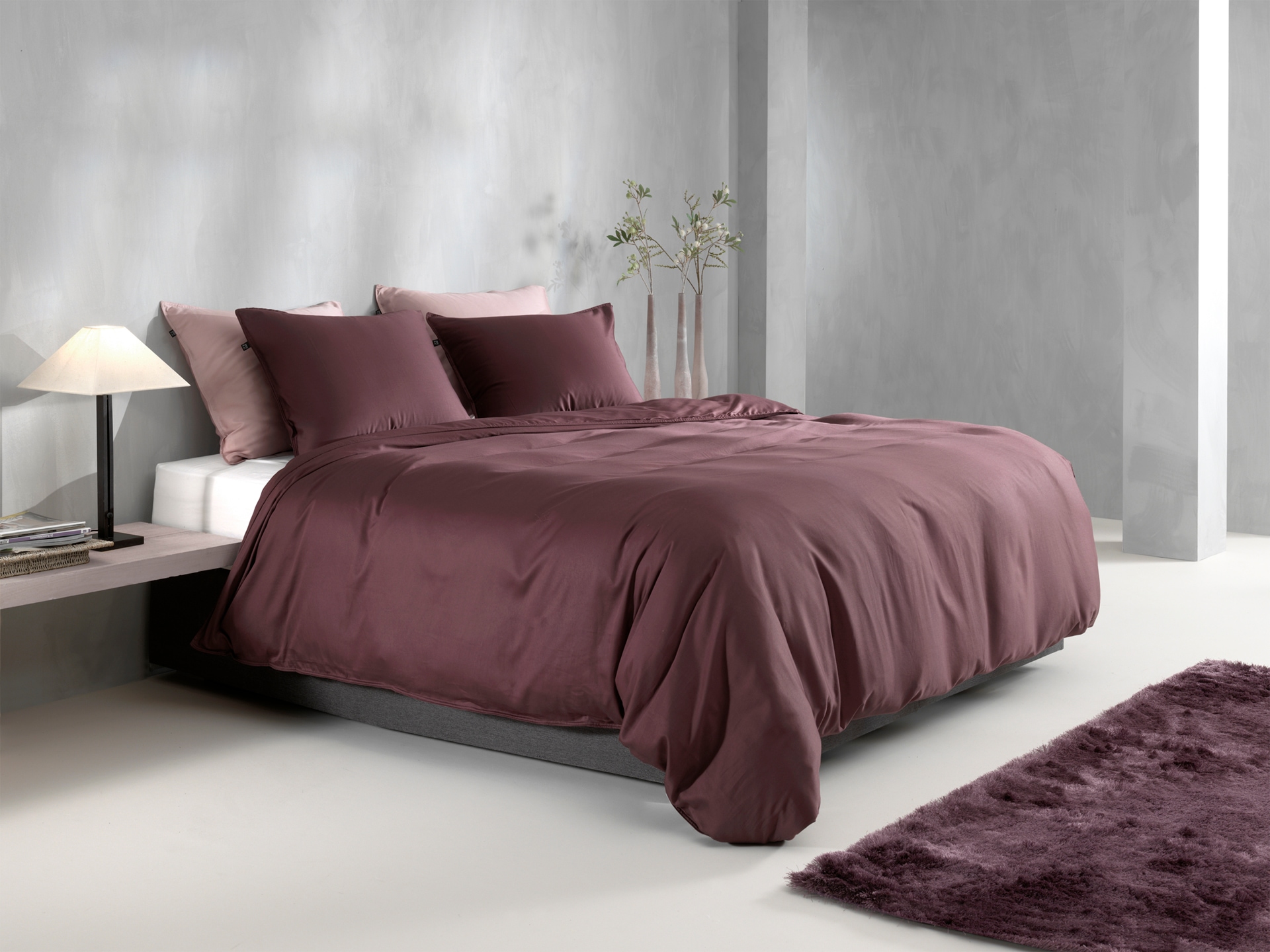 ZO HOME »Zohome Baumwolle Mako-Satin Bettwäsche Satinado« 2 Bettwäsche aus 100% Baumwolle, hochwertige Mako-Satin, ab 135x200 cm.