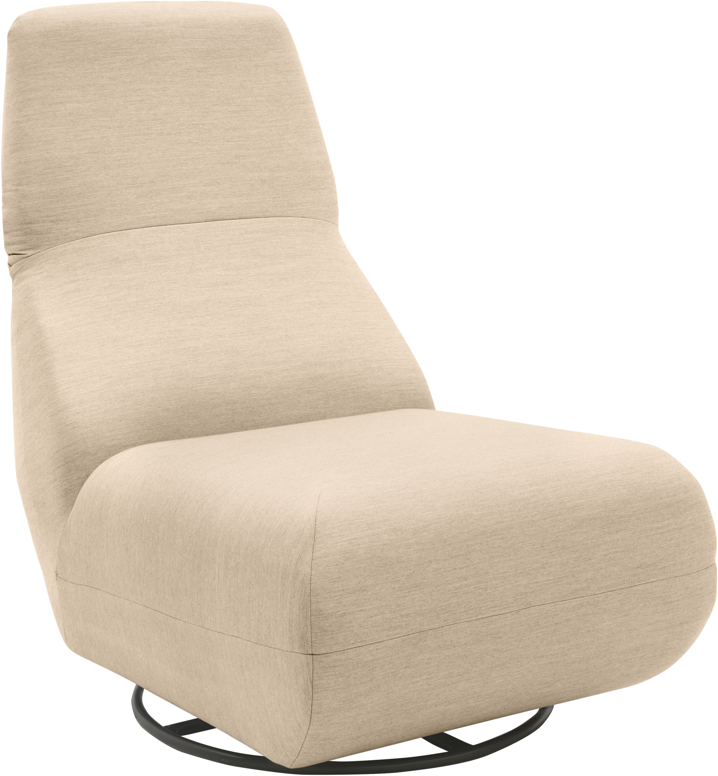 DOMO collection Sessel »Sonner, wahlweise mit Swivelfunktion« Um 360 Grad drehbar, Rücken aufstellbar, Drehsessel
