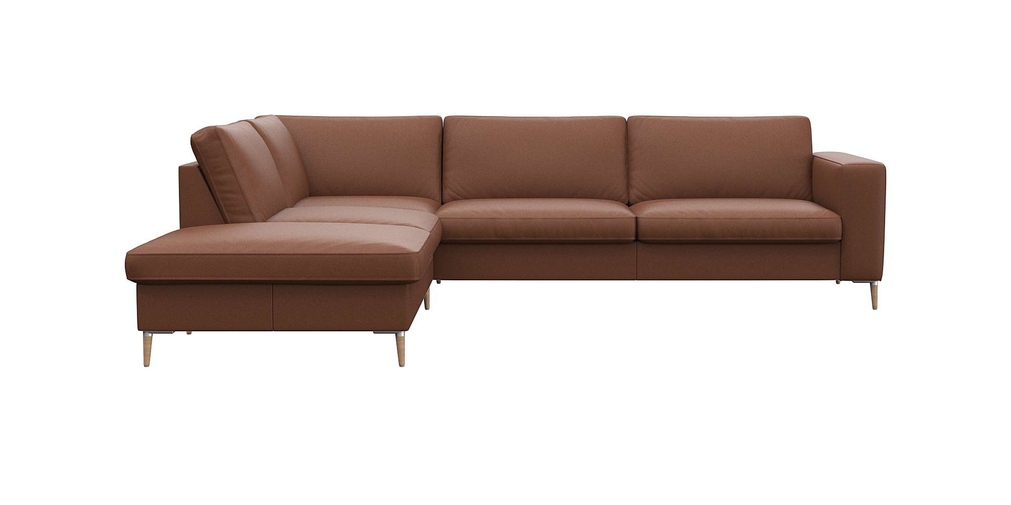 FLEXLUX Ecksofa »Fiore, Sitzaufbau mit hochwertigem Kaltschaum für mehr Sit günstig online kaufen