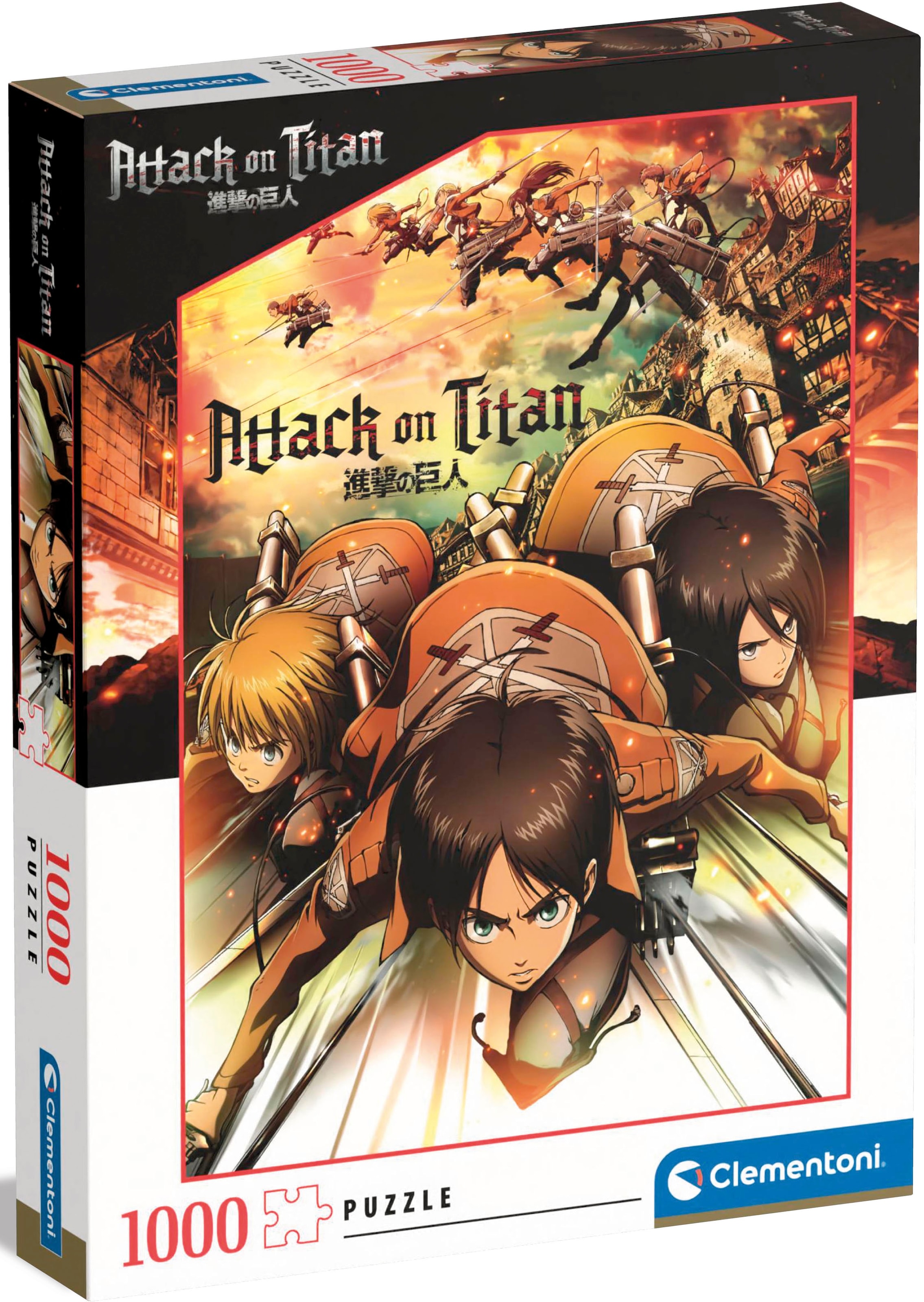 Clementoni® Puzzle »Animé Collection, Attack on Titan«, Made in Europe;  FSC® - schützt Wald - weltweit online bestellen