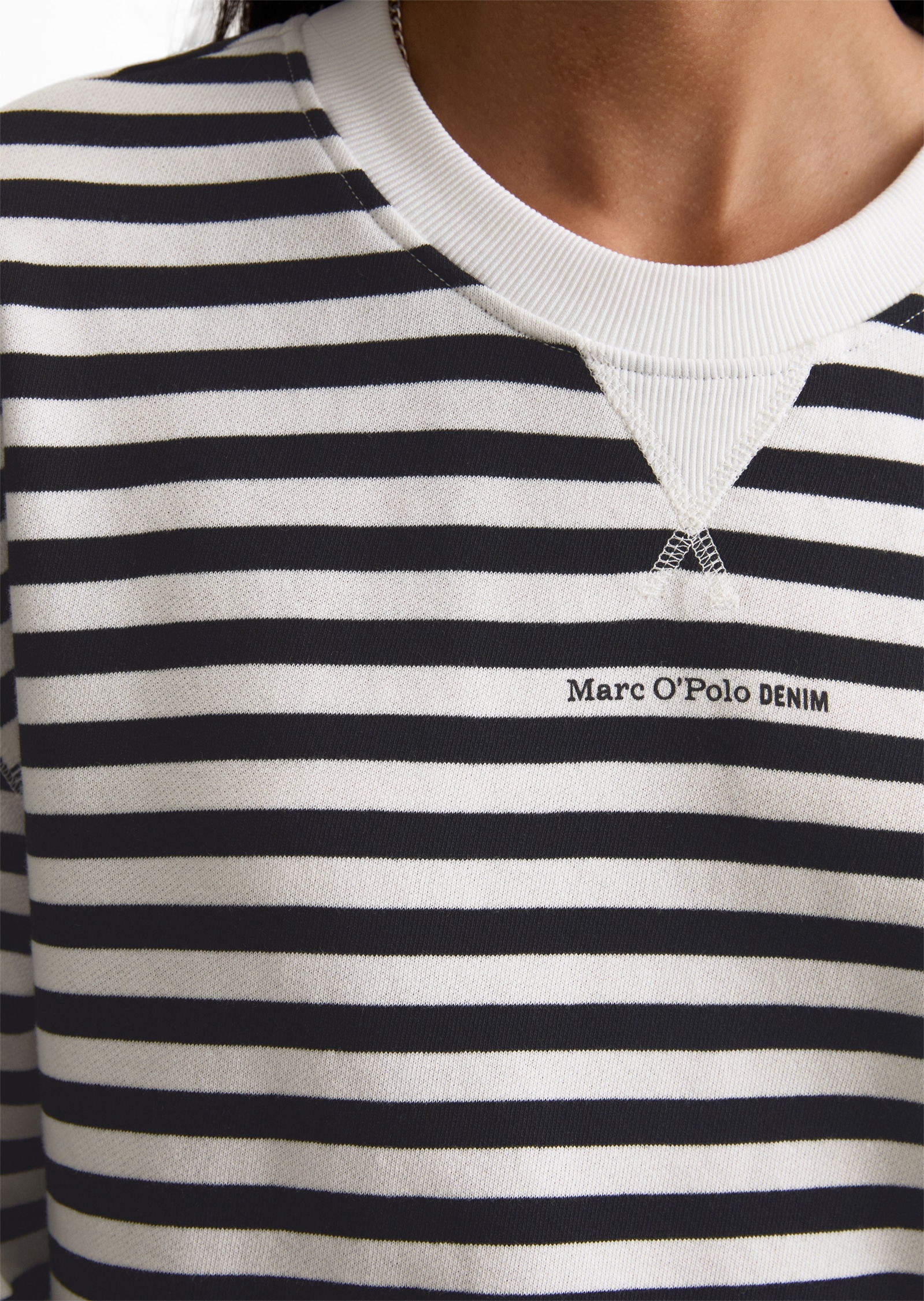 Marc O'Polo DENIM Sweatshirt , Gestreift, relaxed fit
