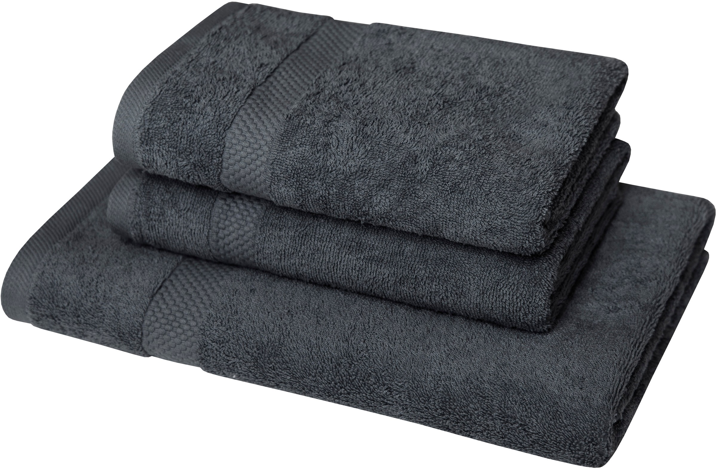 Dyckhoff Handtuch Set »Planet«, Set, 3 tlg., Walkfrottier, 2 Handtücher (50 günstig online kaufen