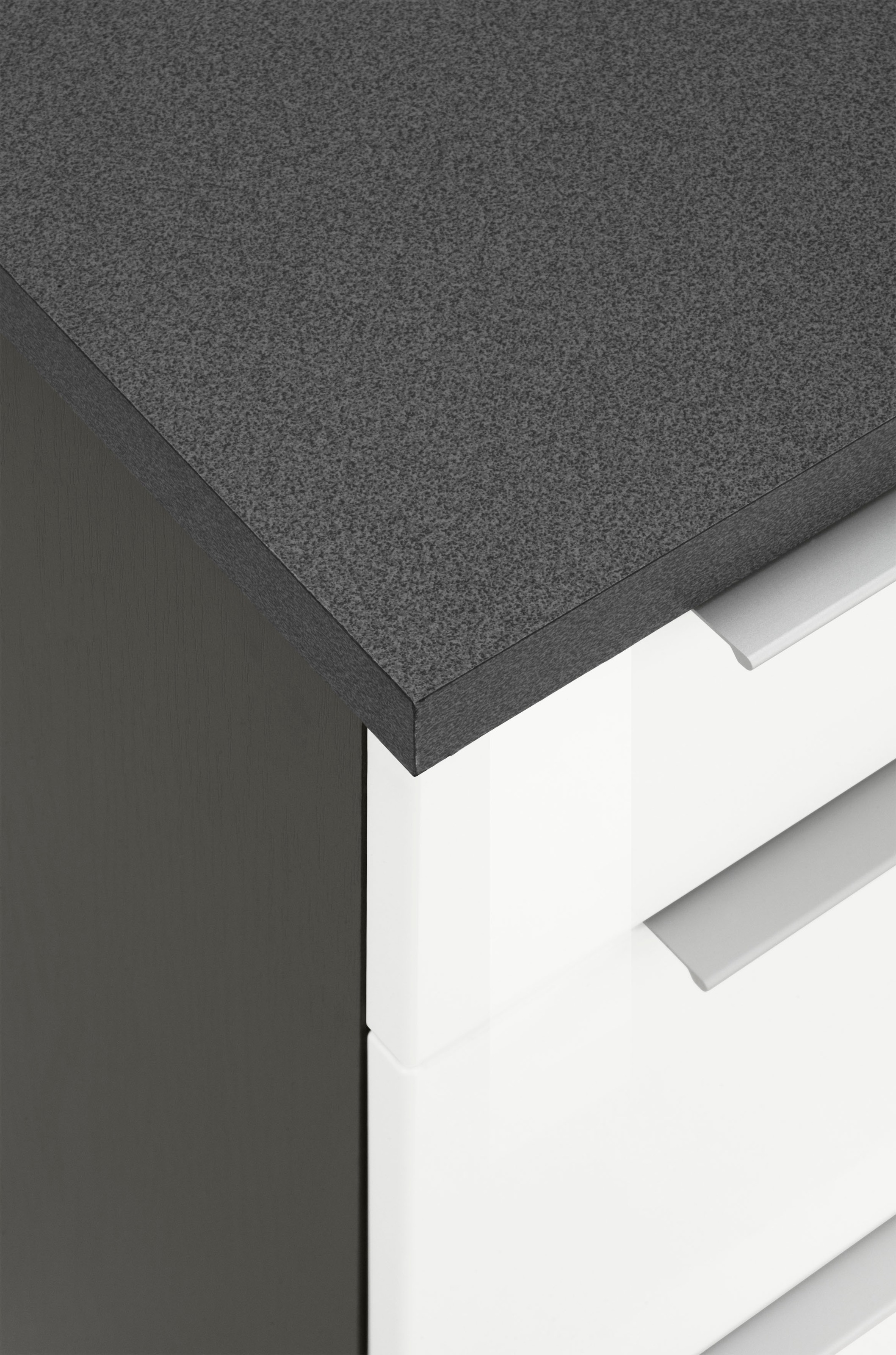 KOCHSTATION Küchenzeile »KS-Brindisi Breite 280 cm«, wahlweise mit E-Geräten und Induktion, mit MDF-Fronten und Regal