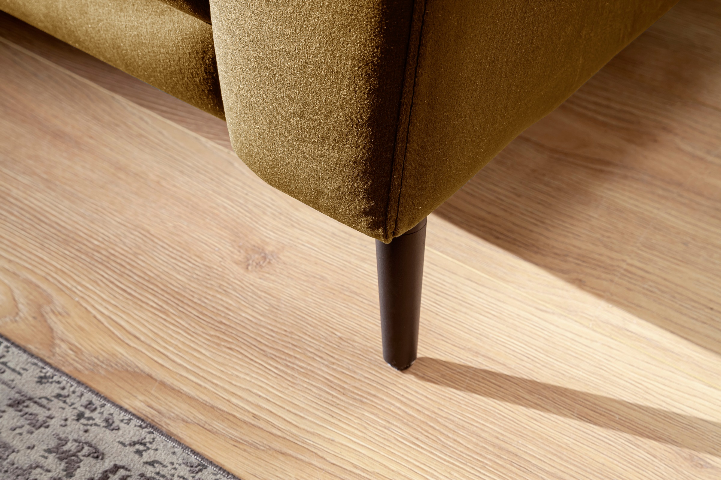Trends by HG Polsterecke »Barcelona L-Form«, mit Metallfuss, frei im Raum stellbar