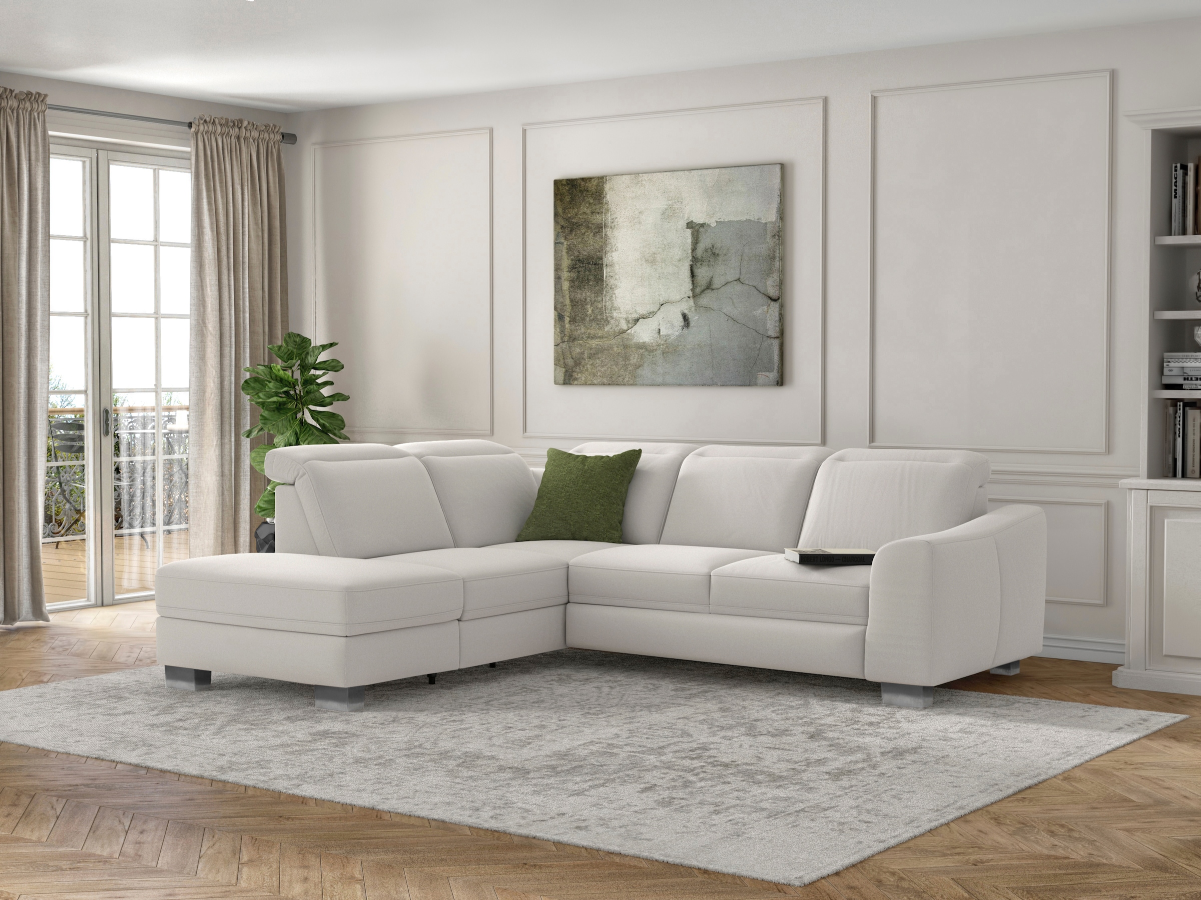 sit&more Ecksofa Dundee L-Form, mit Federkern günstig online kaufen