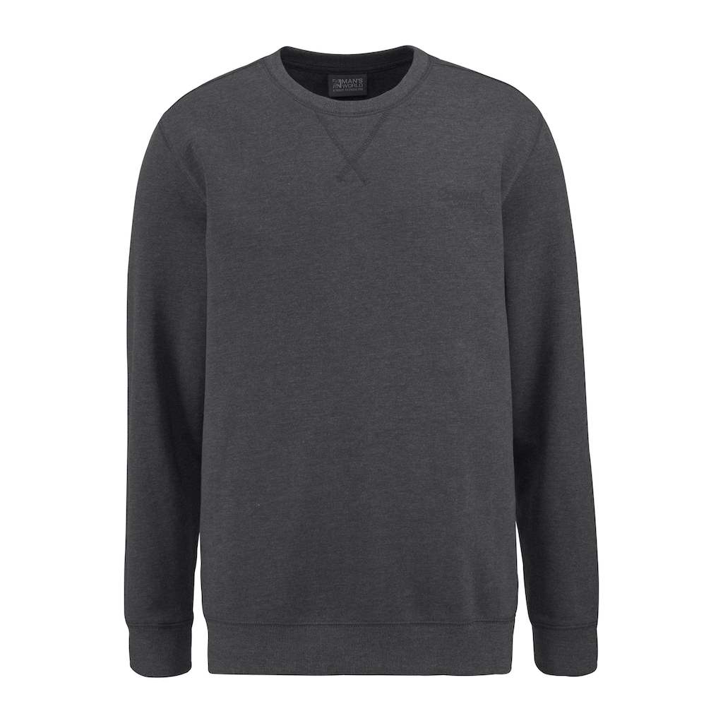 Man's World Sweatshirt, aus Baumwollmischung