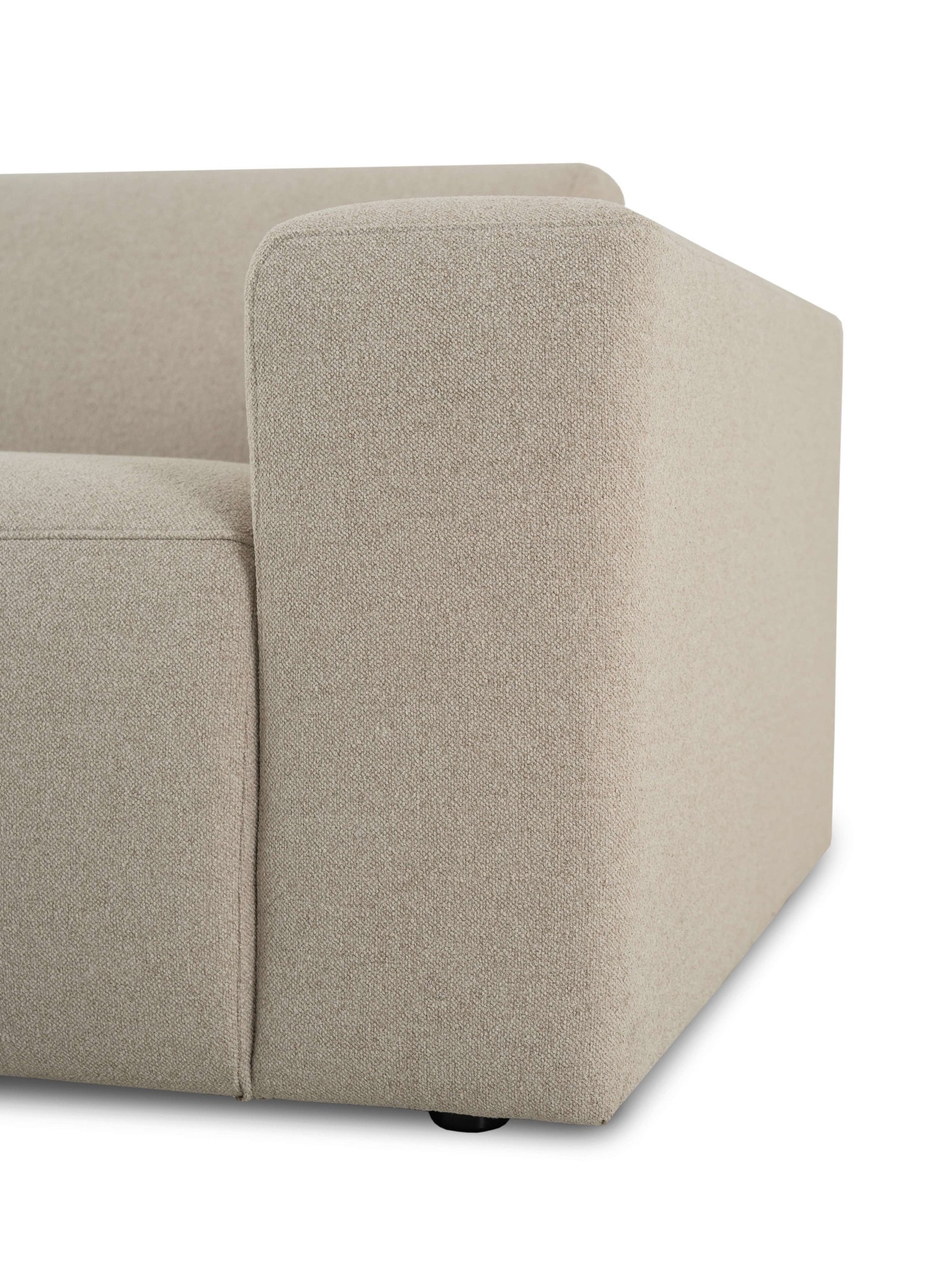 INOSIGN Ecksofa »Koa,228cm, L-Form, Modulsofa, Webstoff, Cord«, Designsofa, weicher Lounge-Sitzkomfort, Welleunterfederung, bodentief